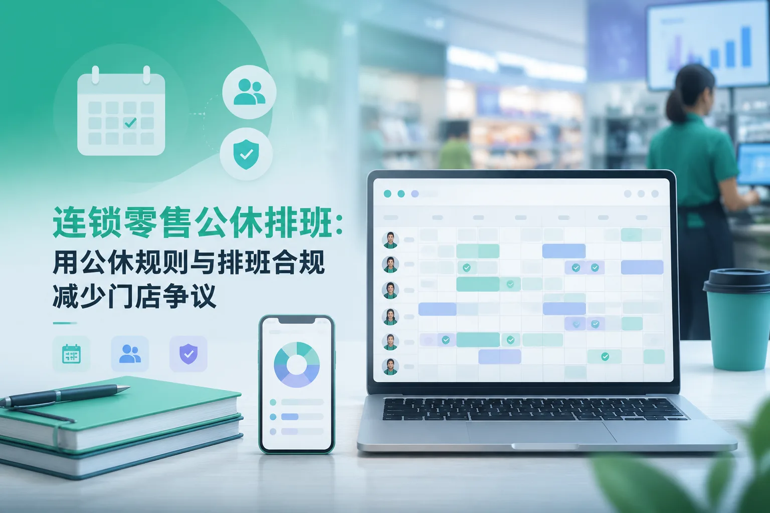连锁零售公休排班：用公休规则与排班合规减少门店争议文章封面