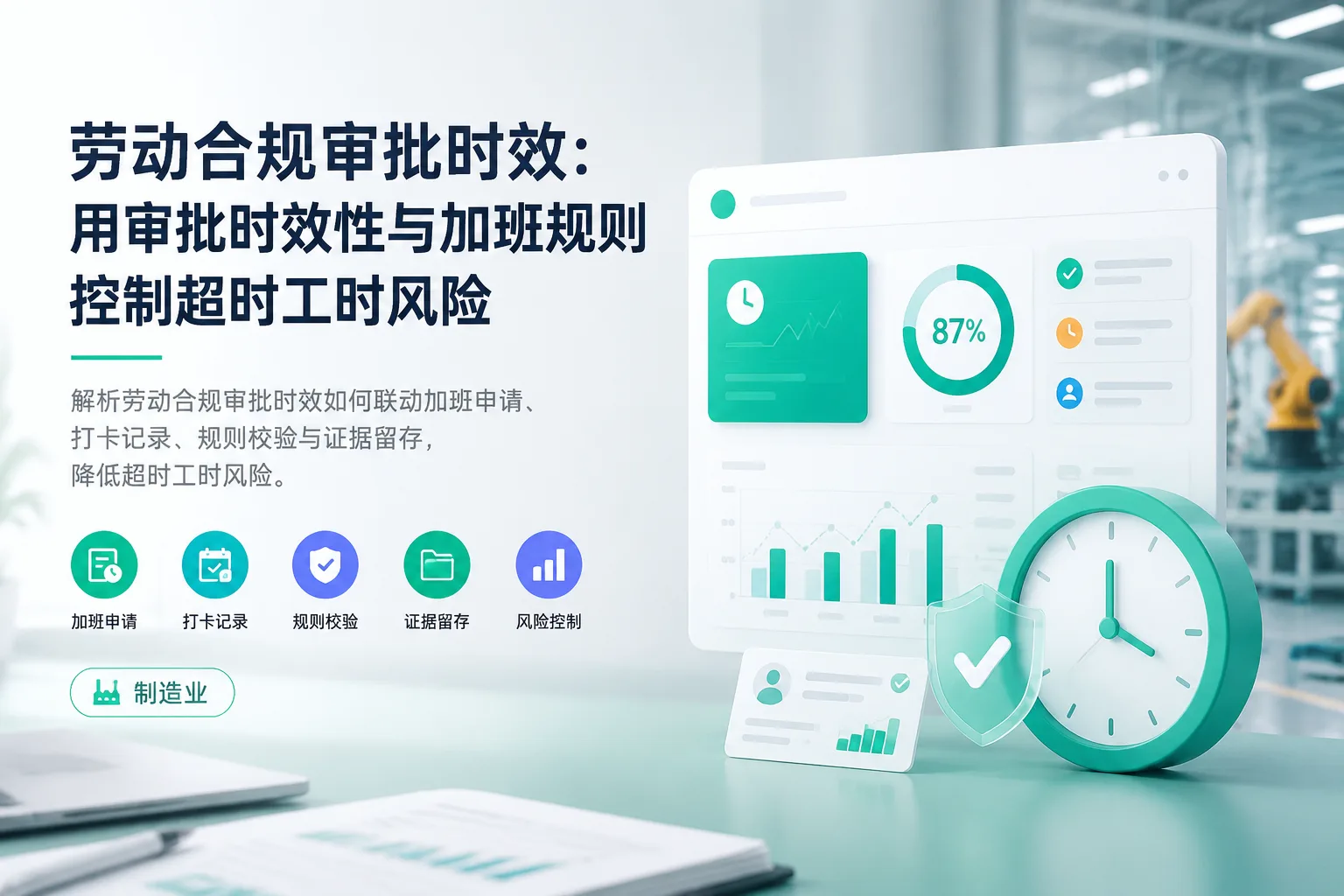劳动合规审批时效：用审批时效性与加班规则控制超时工时风险文章封面