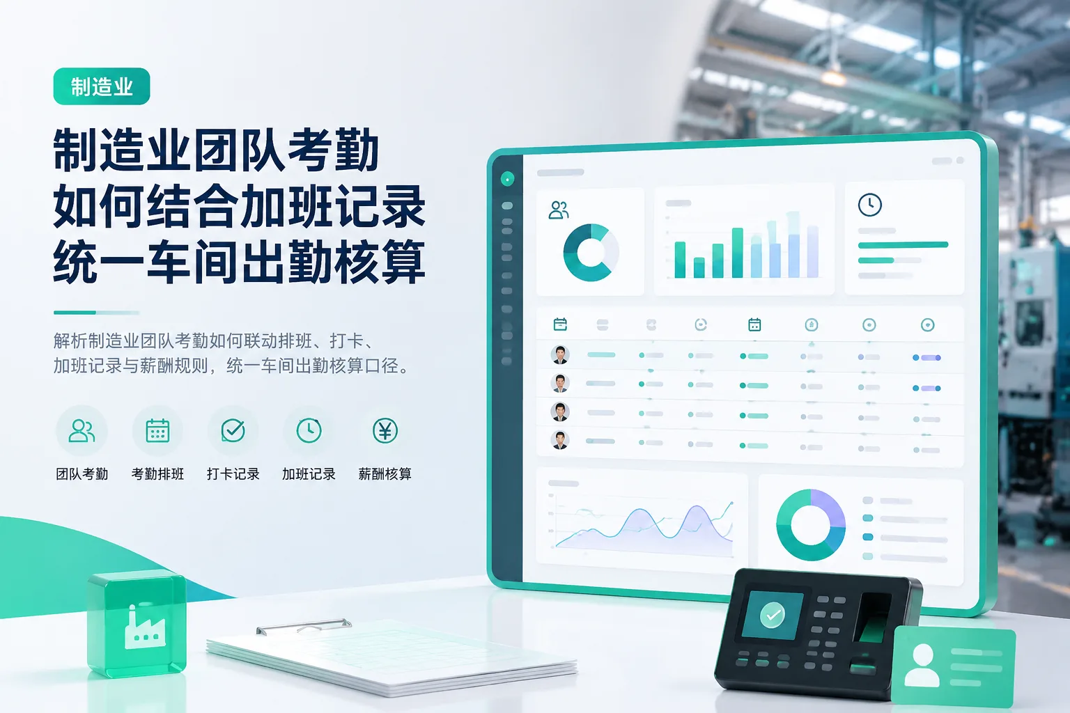 制造业团队考勤如何结合加班记录统一车间出勤核算文章封面