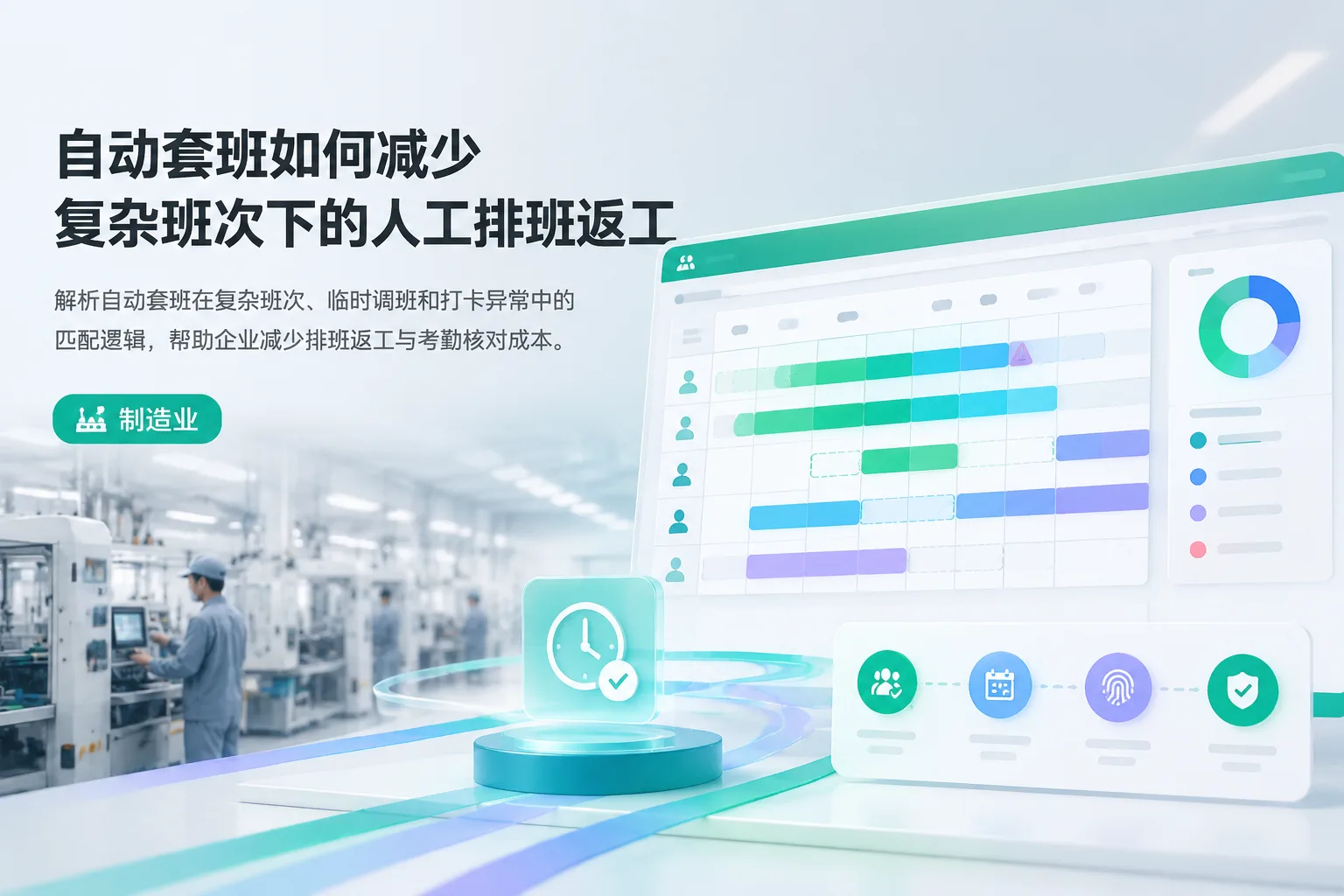 自动套班如何减少复杂班次下的人工排班返工文章封面