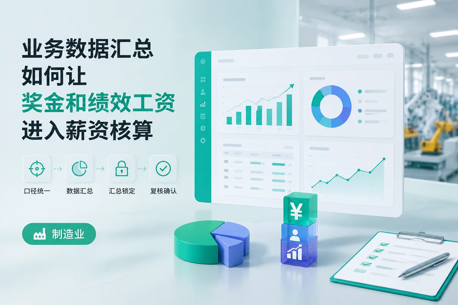 业务数据汇总如何让奖金和绩效工资进入薪资核算文章封面