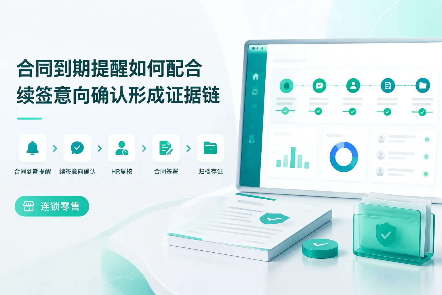 合同到期提醒如何配合续签意向确认形成证据链文章封面