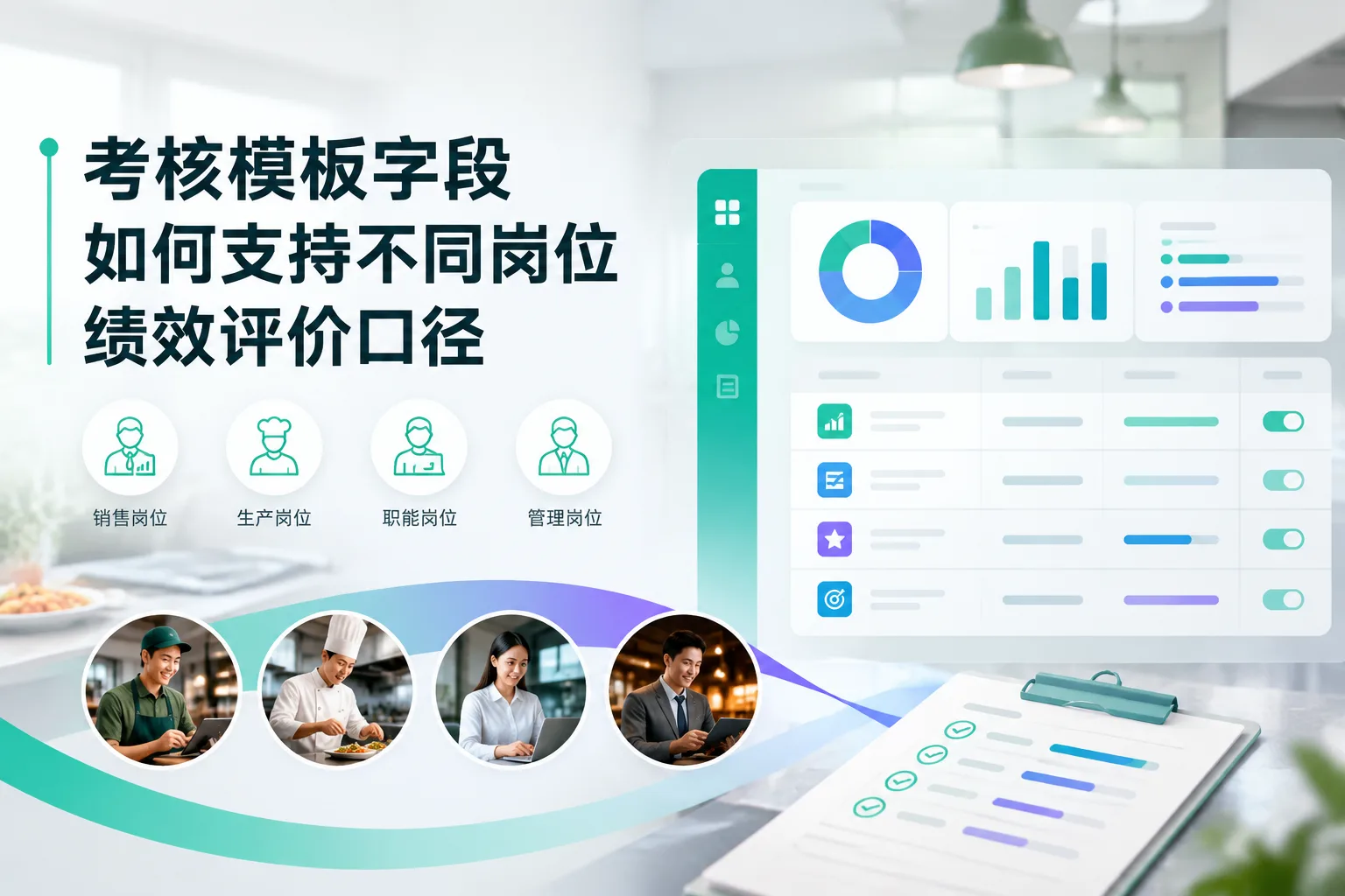 考核模板字段如何支持不同岗位绩效评价口径文章封面