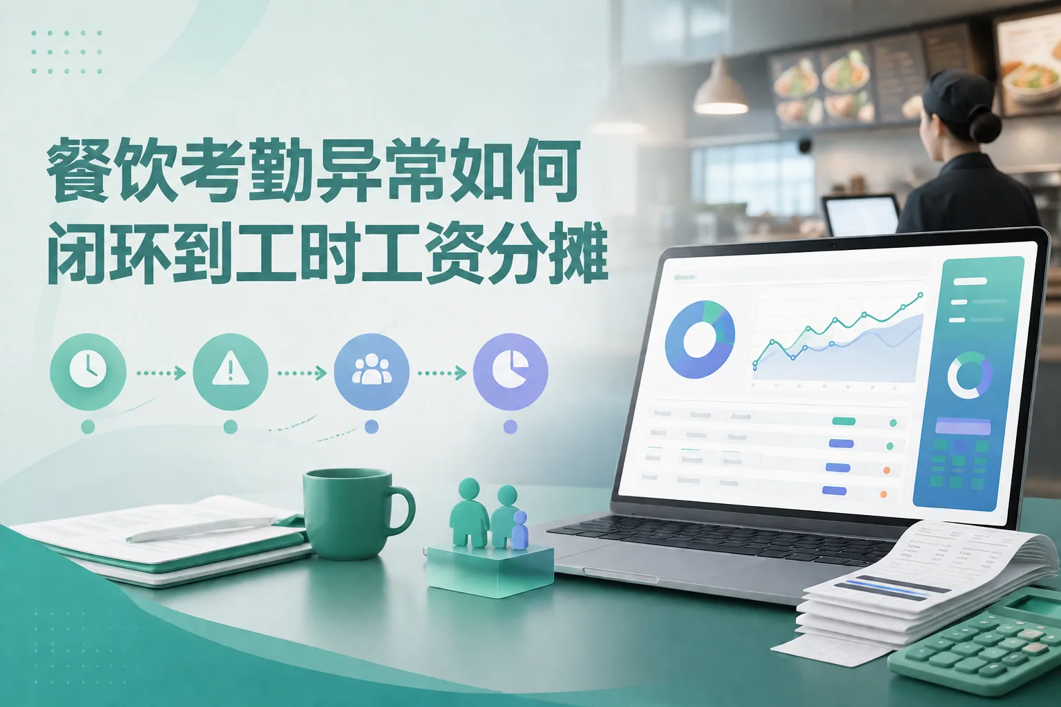 餐饮考勤异常如何闭环到工时工资分摊文章封面