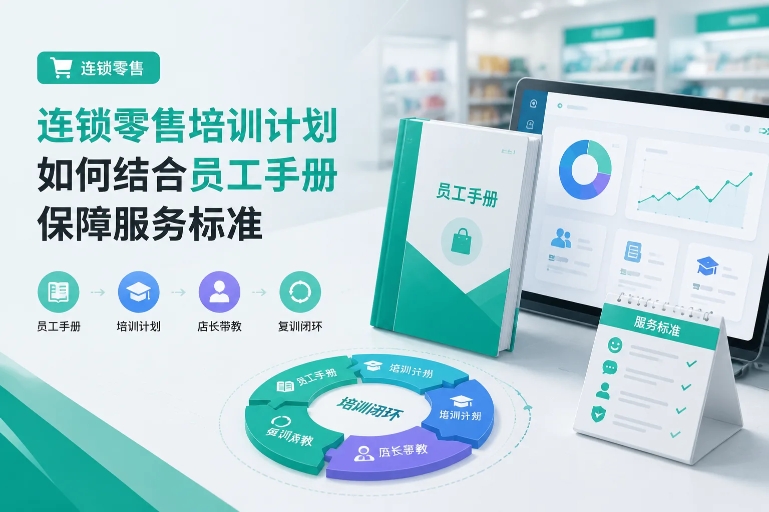 连锁零售培训计划如何结合员工手册保障服务标准文章封面