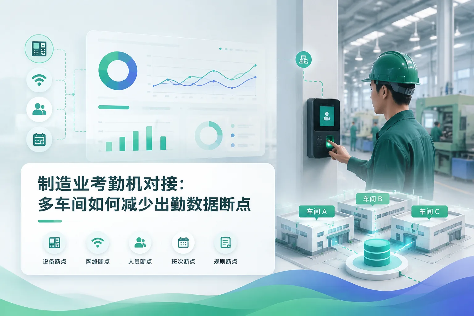 制造业考勤机对接：多车间如何减少出勤数据断点文章封面