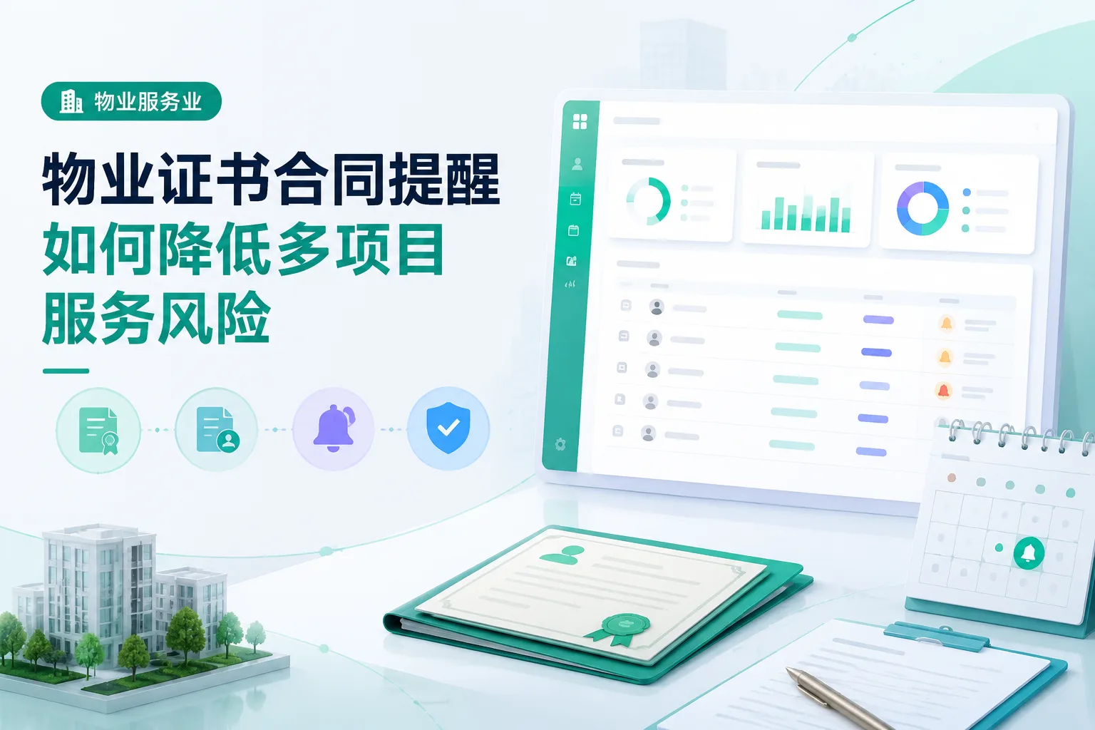 物业证书合同提醒如何降低多项目服务风险文章封面