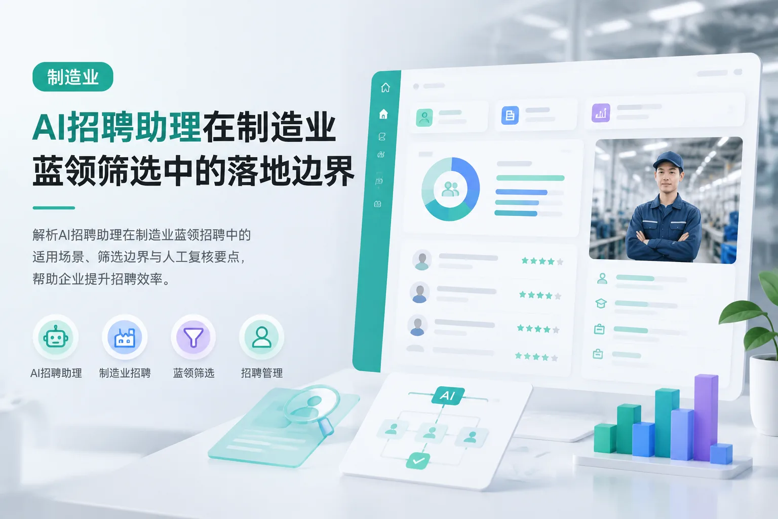 AI招聘助理在制造业蓝领筛选中的落地边界文章封面