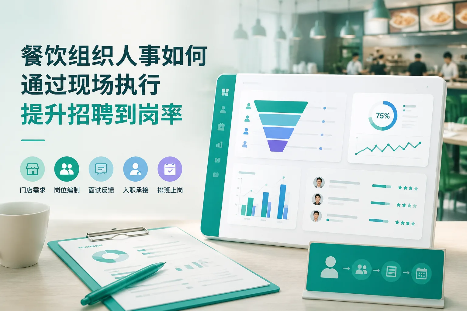 餐饮组织人事如何通过现场执行提升招聘到岗率文章封面
