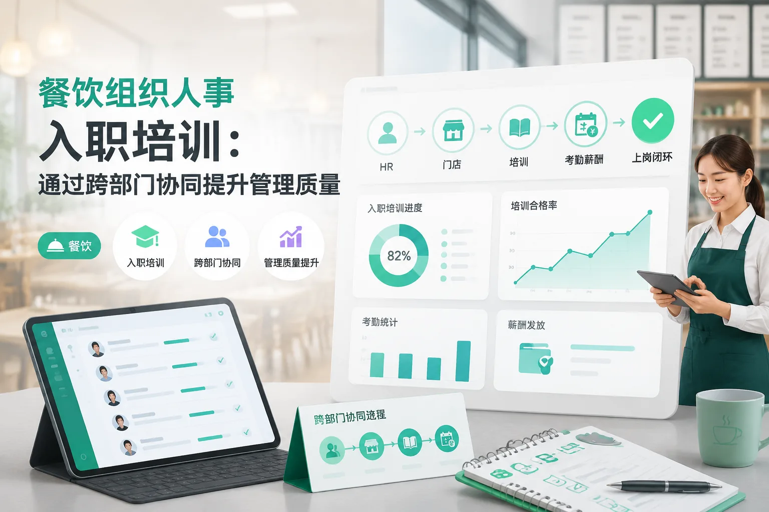 餐饮组织人事入职培训：通过跨部门协同提升管理质量文章封面