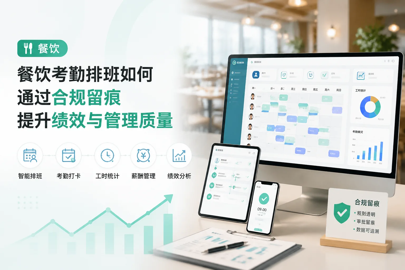 餐饮考勤排班如何通过合规留痕提升绩效与管理质量文章封面