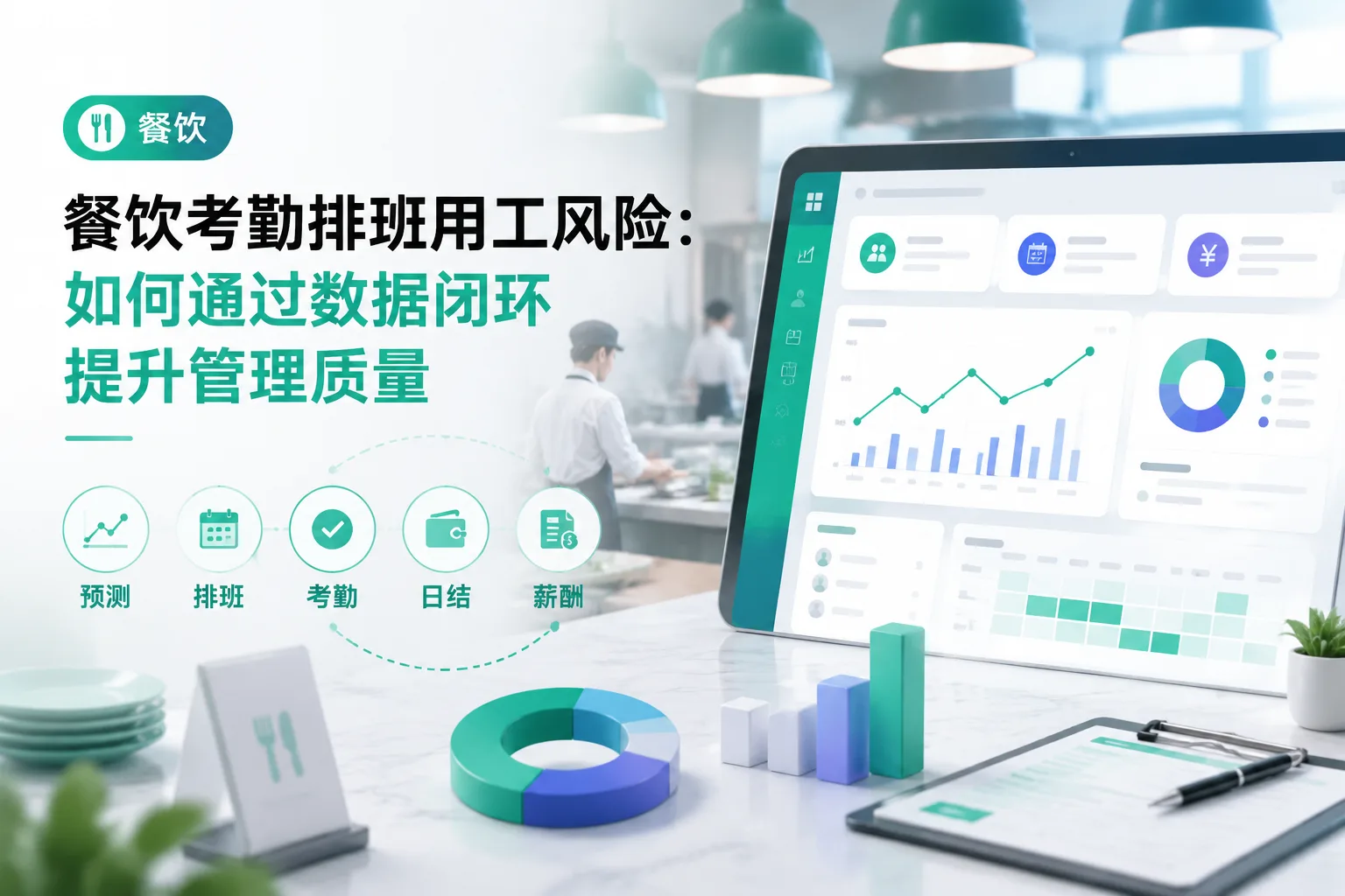 餐饮考勤排班用工风险：如何通过数据闭环提升管理质量文章封面