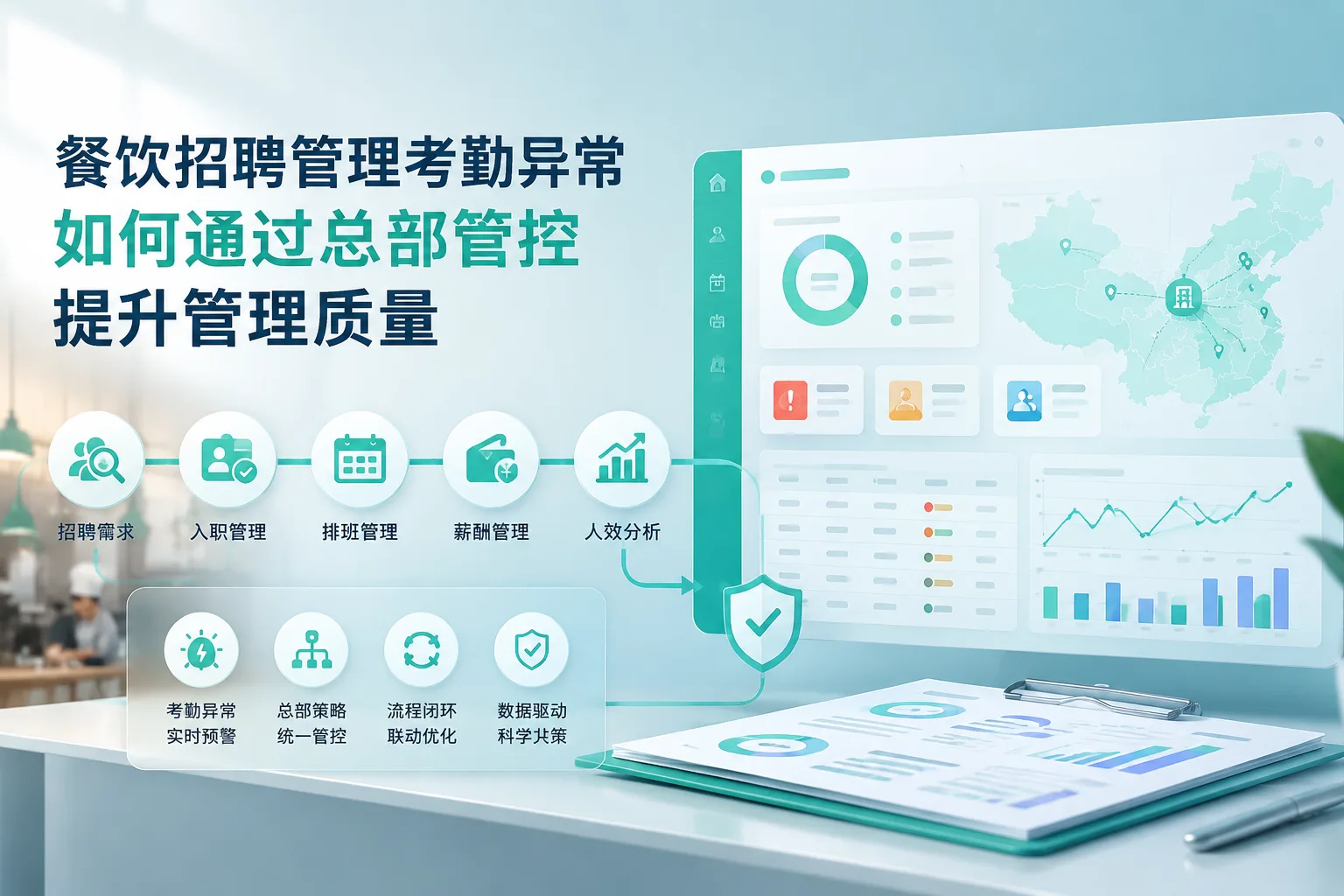 餐饮招聘管理考勤异常如何通过总部管控提升管理质量文章封面