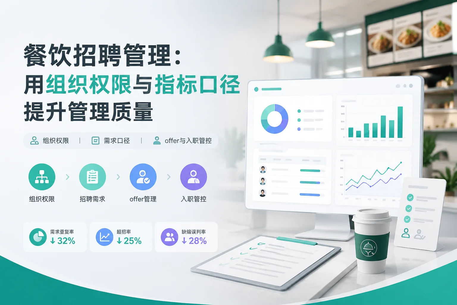 餐饮招聘管理：用组织权限与指标口径提升管理质量文章封面