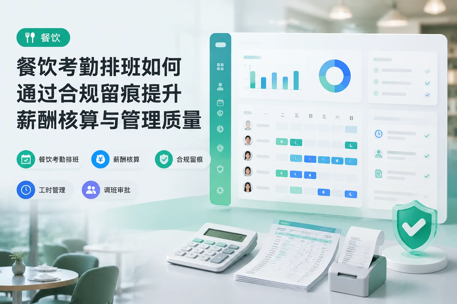 餐饮考勤排班如何通过合规留痕提升薪酬核算与管理质量文章封面
