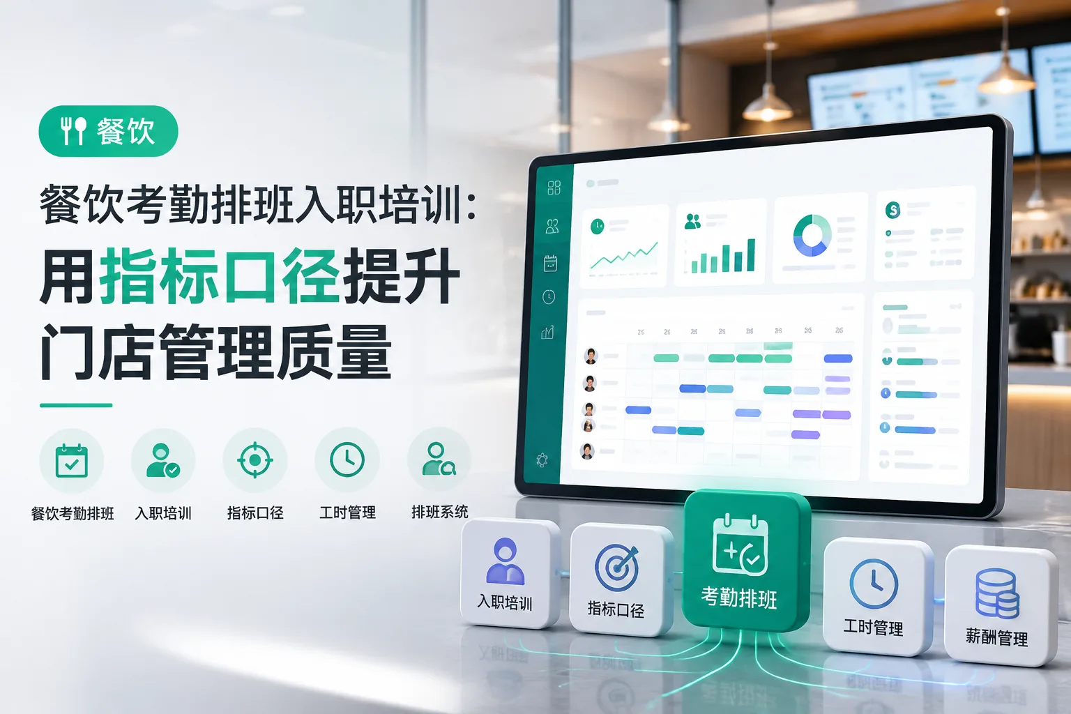 餐饮考勤排班入职培训：用指标口径提升门店管理质量文章封面