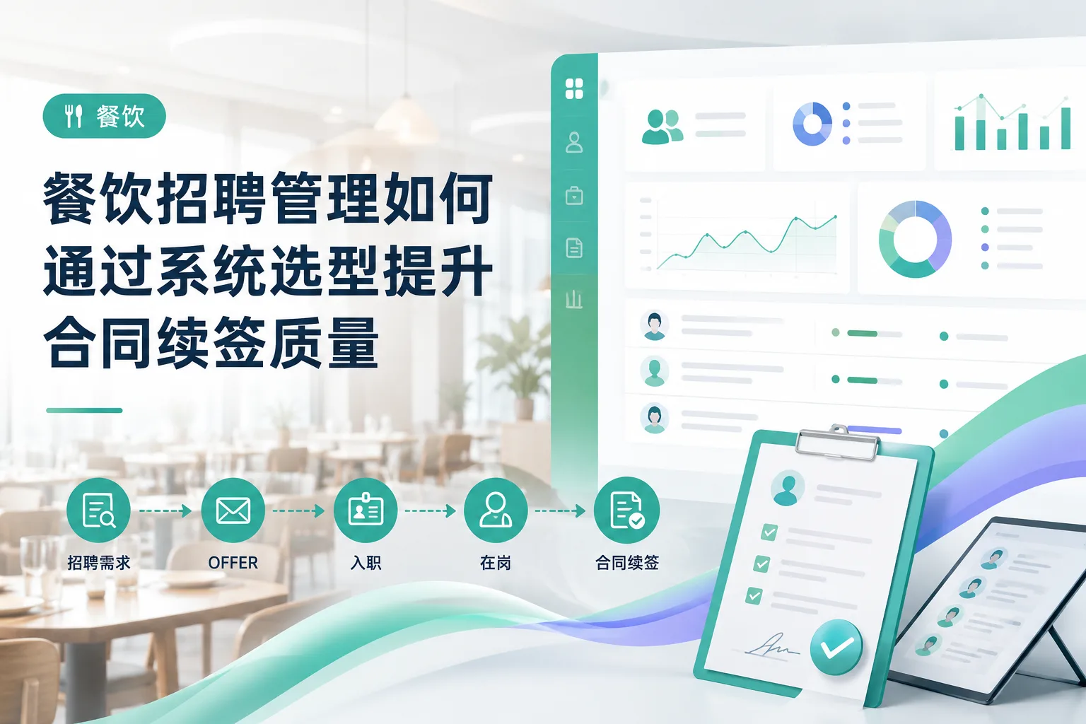 餐饮招聘管理如何通过系统选型提升合同续签质量文章封面