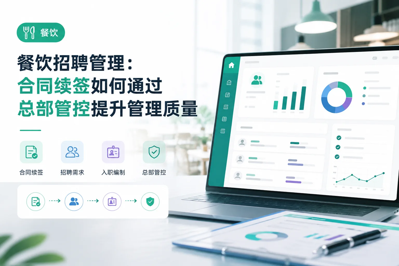 餐饮招聘管理：合同续签如何通过总部管控提升管理质量文章封面