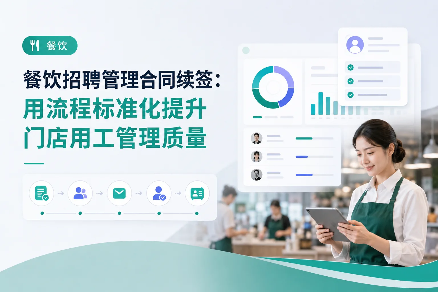 餐饮招聘管理合同续签：用流程标准化提升门店用工管理质量文章封面