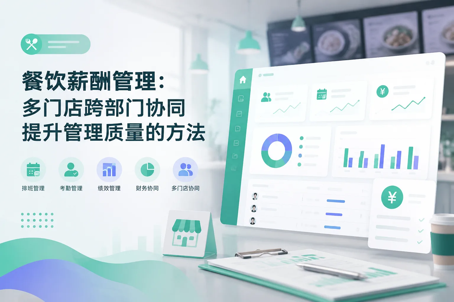 餐饮薪酬管理：多门店跨部门协同提升管理质量的方法文章封面