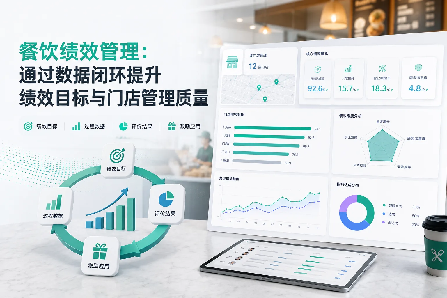 餐饮绩效管理：通过数据闭环提升绩效目标与门店管理质量文章封面