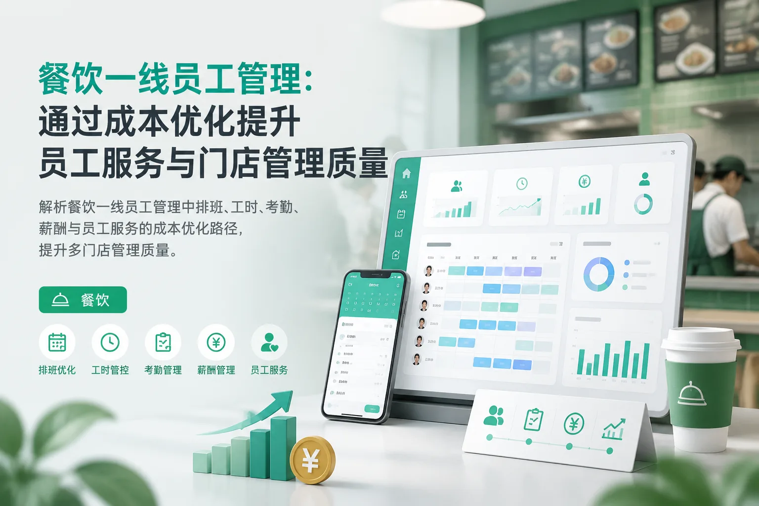餐饮一线员工管理:通过成本优化提升员工服务与门店管理质量文章封面