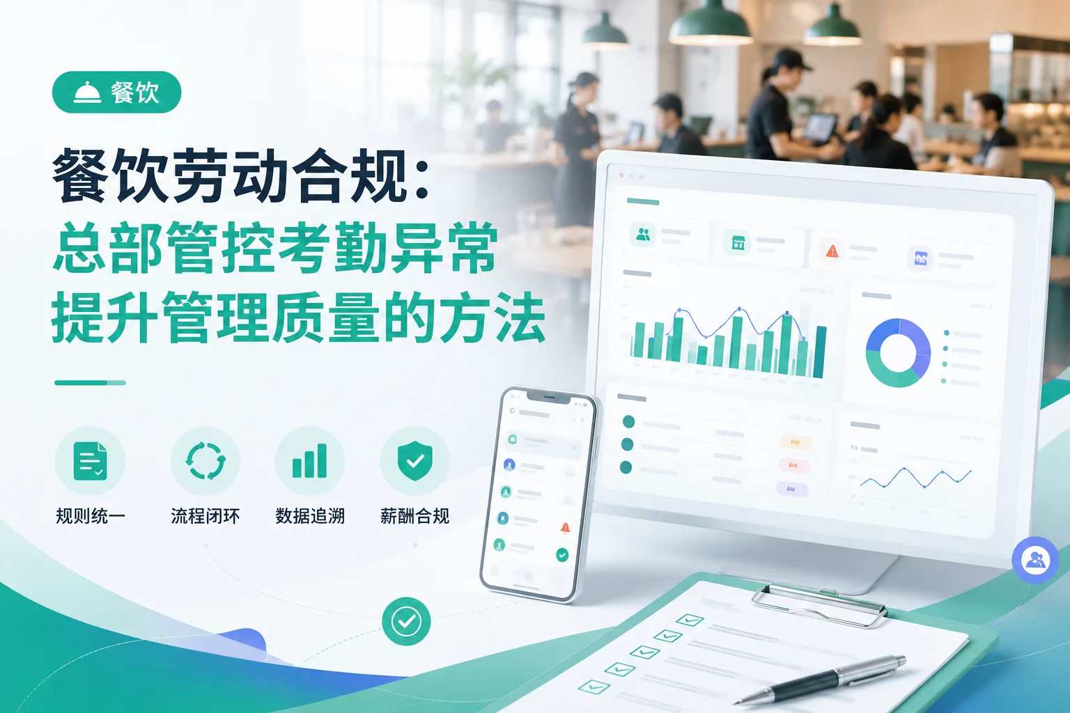 餐饮劳动合规：总部管控考勤异常提升管理质量的方法文章封面