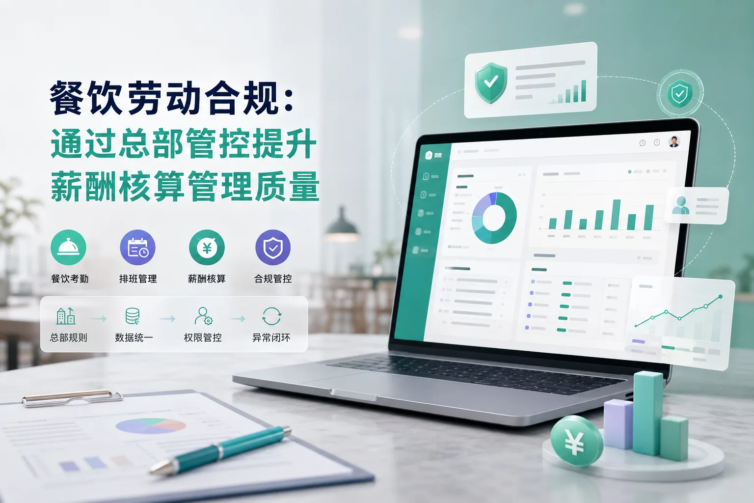 餐饮劳动合规：通过总部管控提升薪酬核算管理质量文章封面