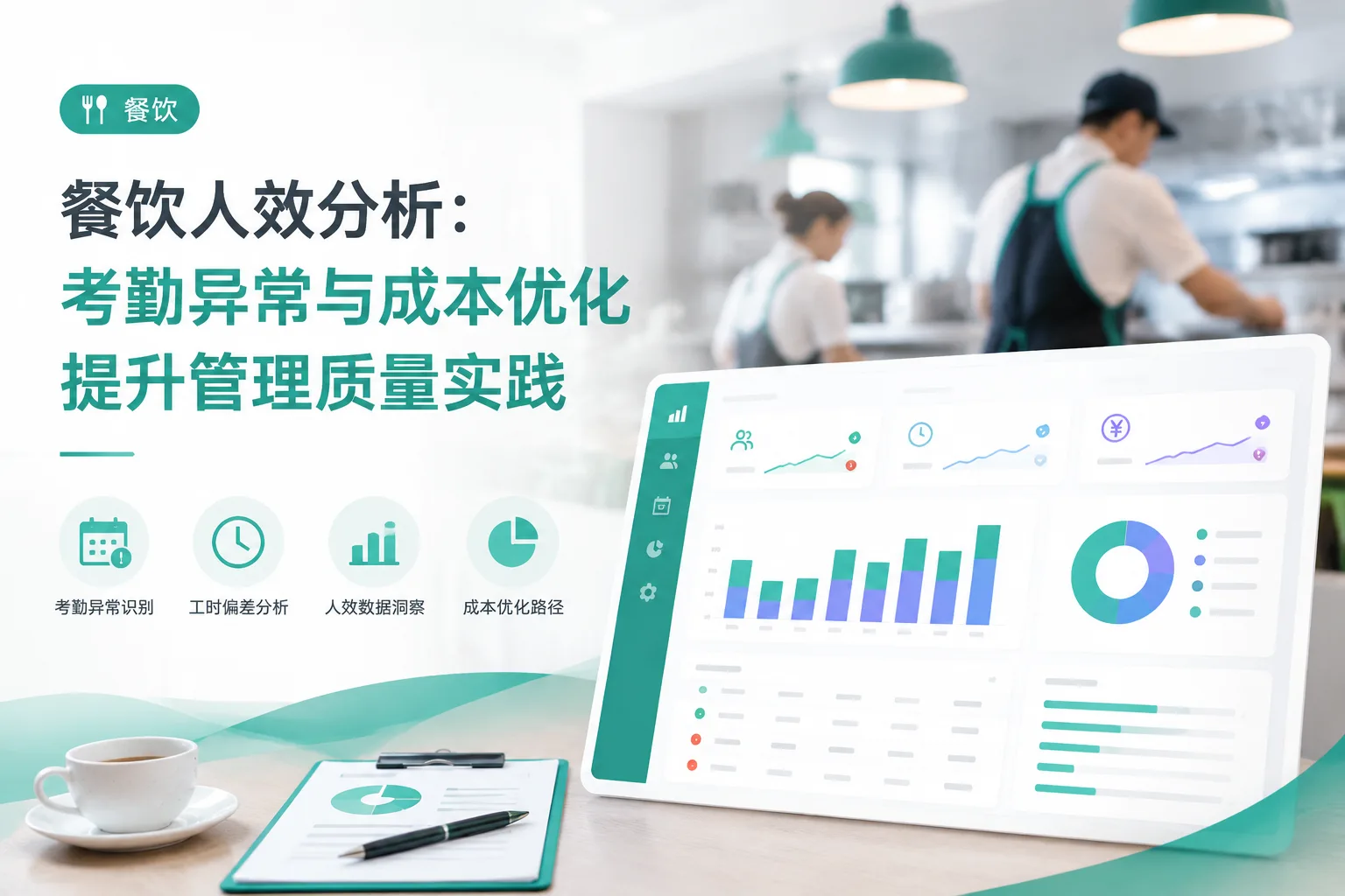 餐饮人效分析：考勤异常与成本优化提升管理质量实践文章封面