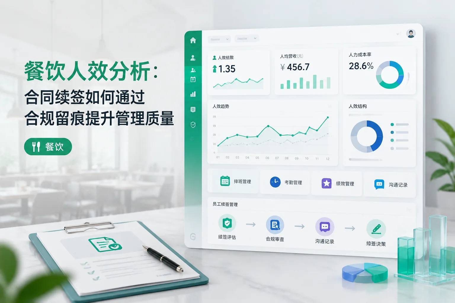 餐饮人效分析：合同续签如何通过合规留痕提升管理质量文章封面