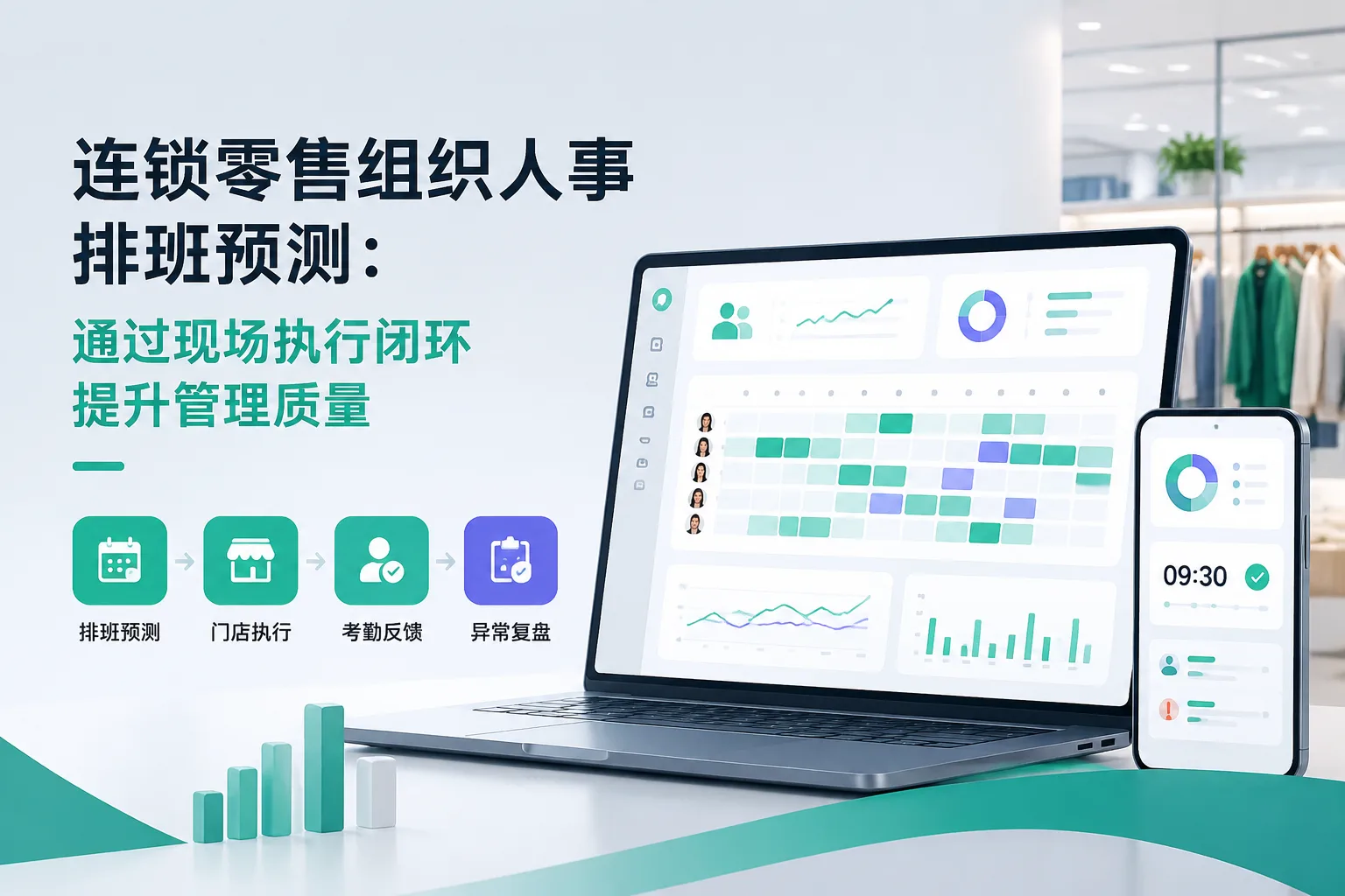 连锁零售组织人事排班预测：通过现场执行闭环提升管理质量文章封面