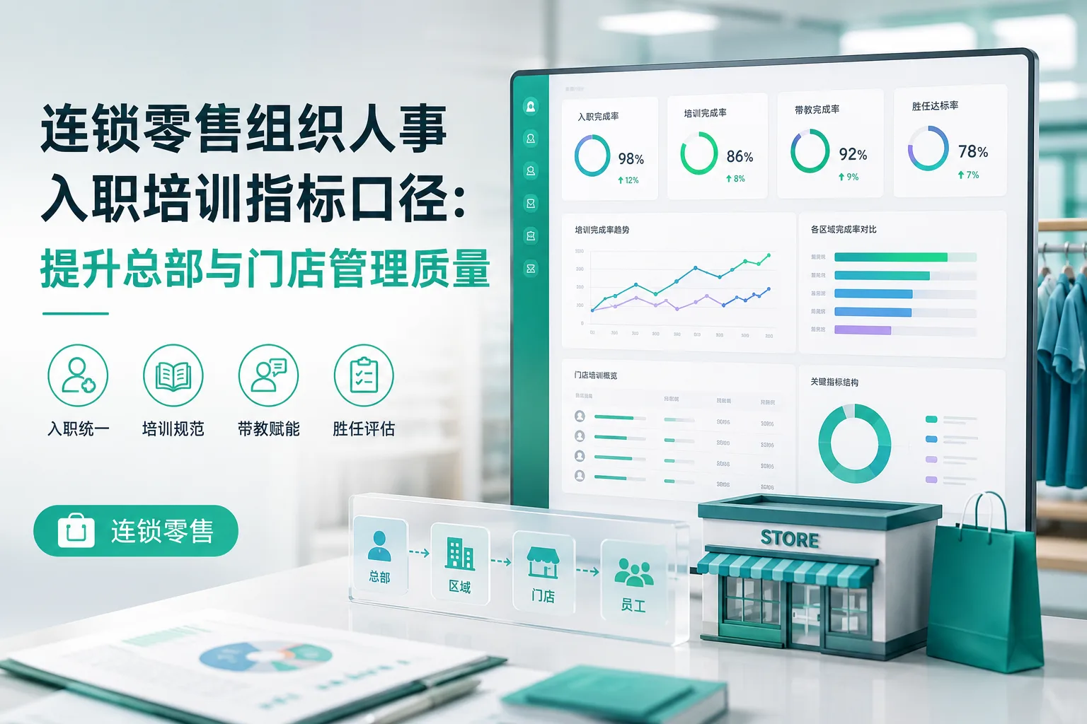 连锁零售组织人事入职培训指标口径：提升总部与门店管理质量文章封面