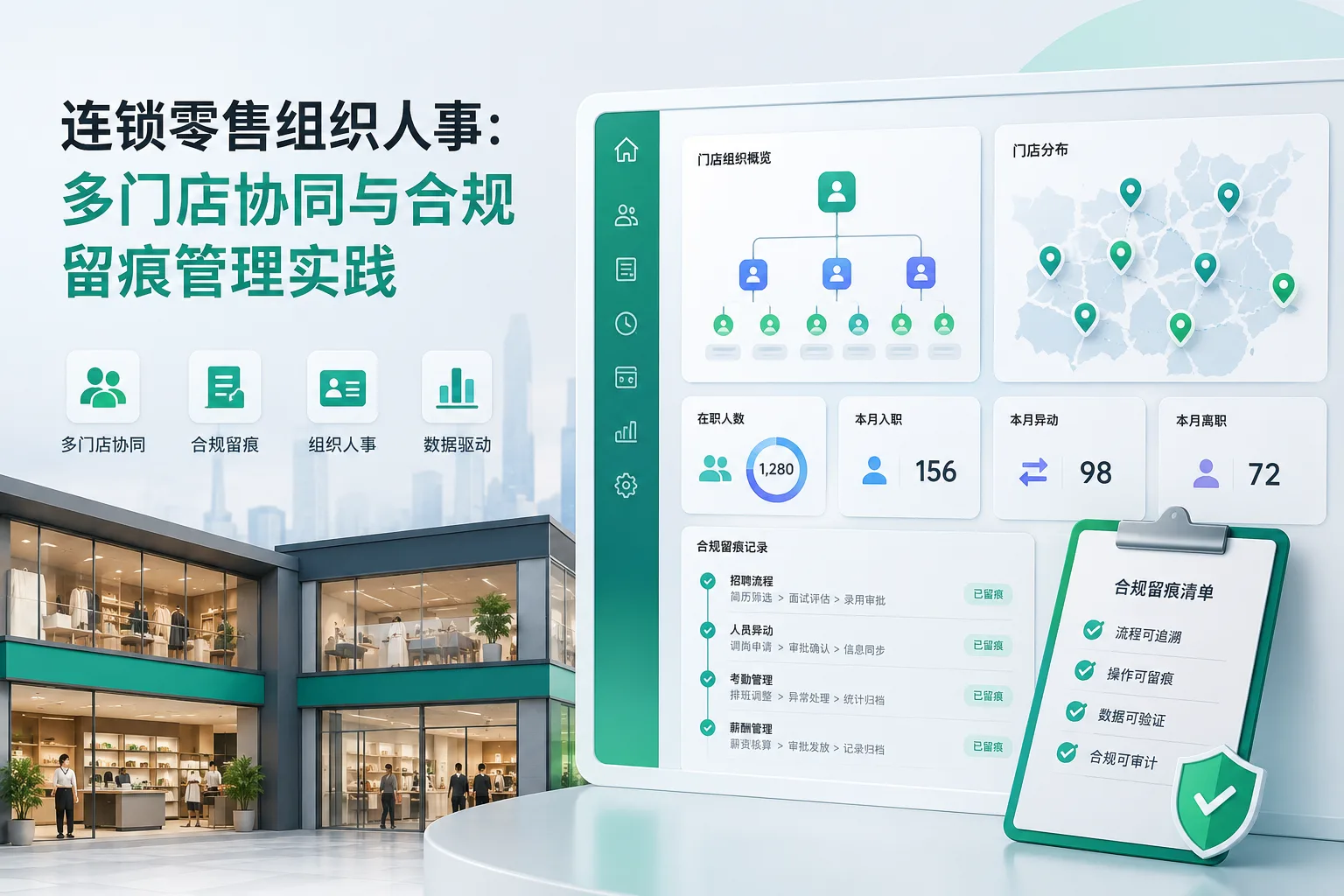 连锁零售组织人事：多门店协同与合规留痕管理实践文章封面
