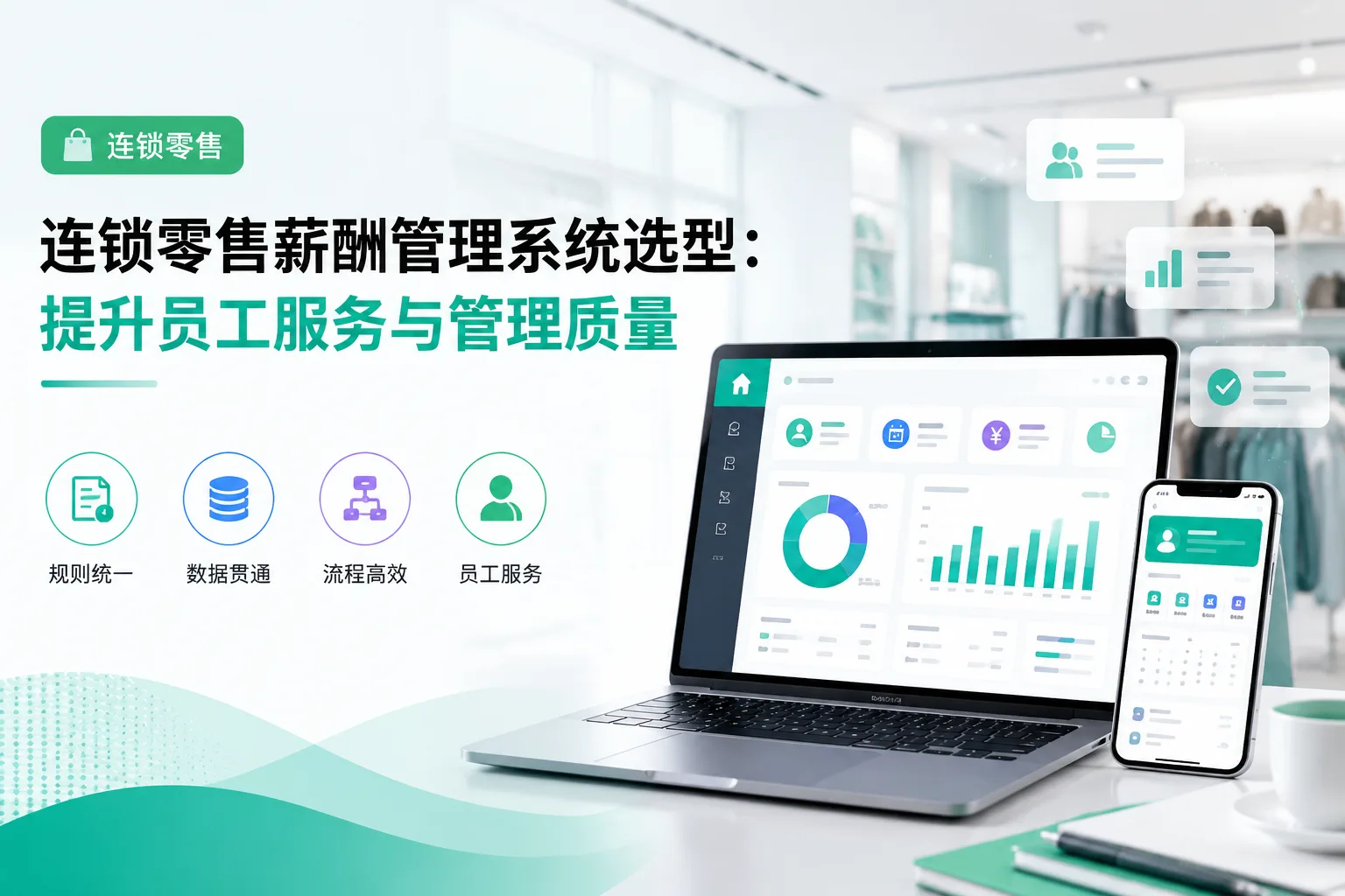 连锁零售薪酬管理系统选型：提升员工服务与管理质量文章封面