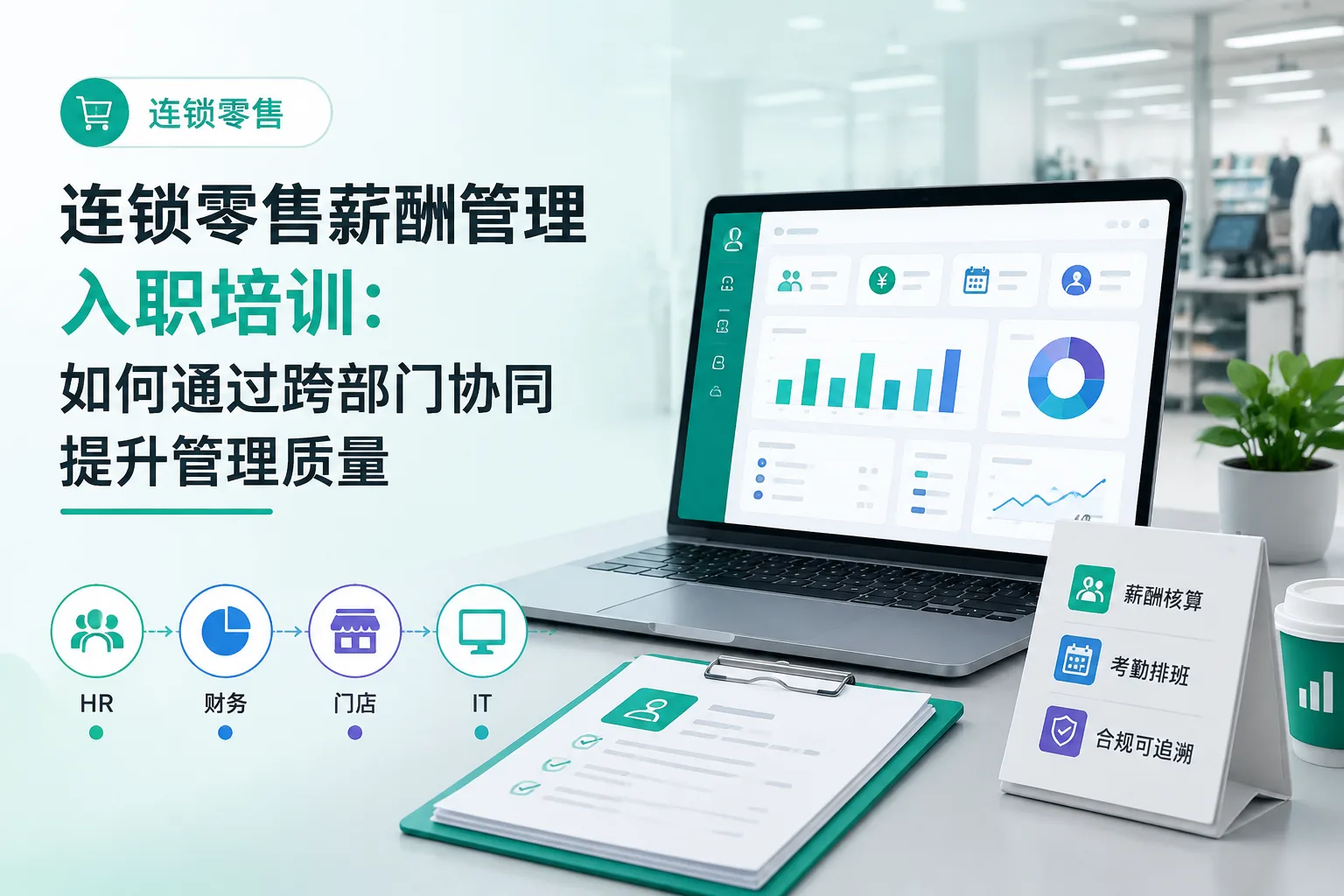 连锁零售薪酬管理入职培训:如何通过跨部门协同提升管理质量文章封面