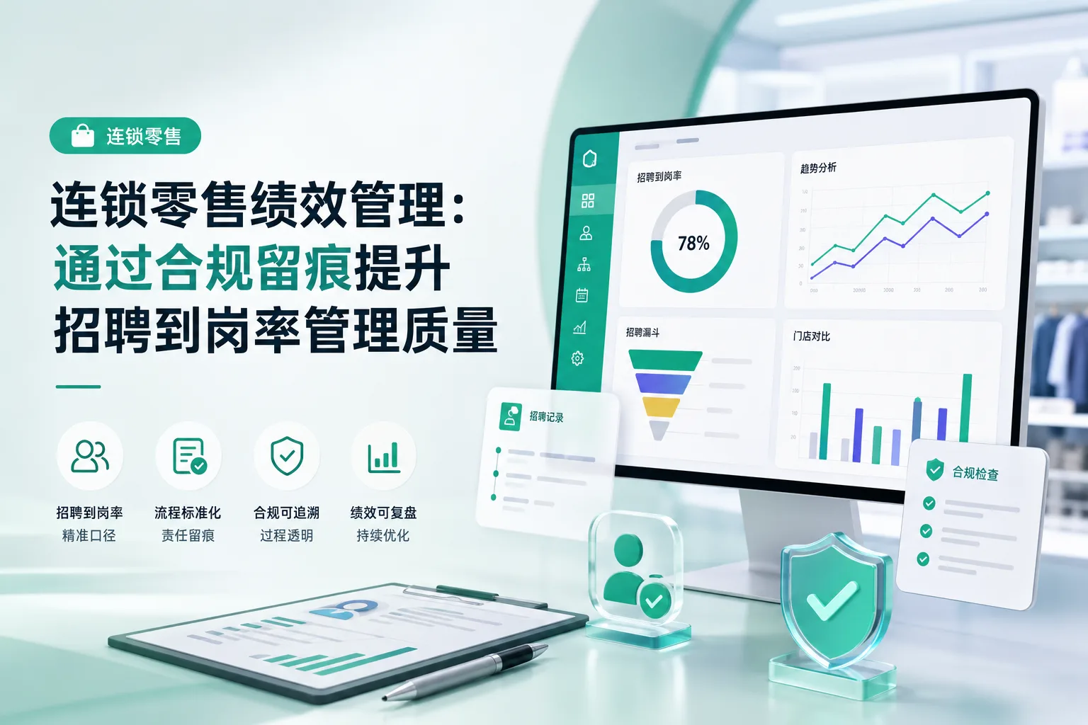 连锁零售绩效管理：通过合规留痕提升招聘到岗率管理质量文章封面