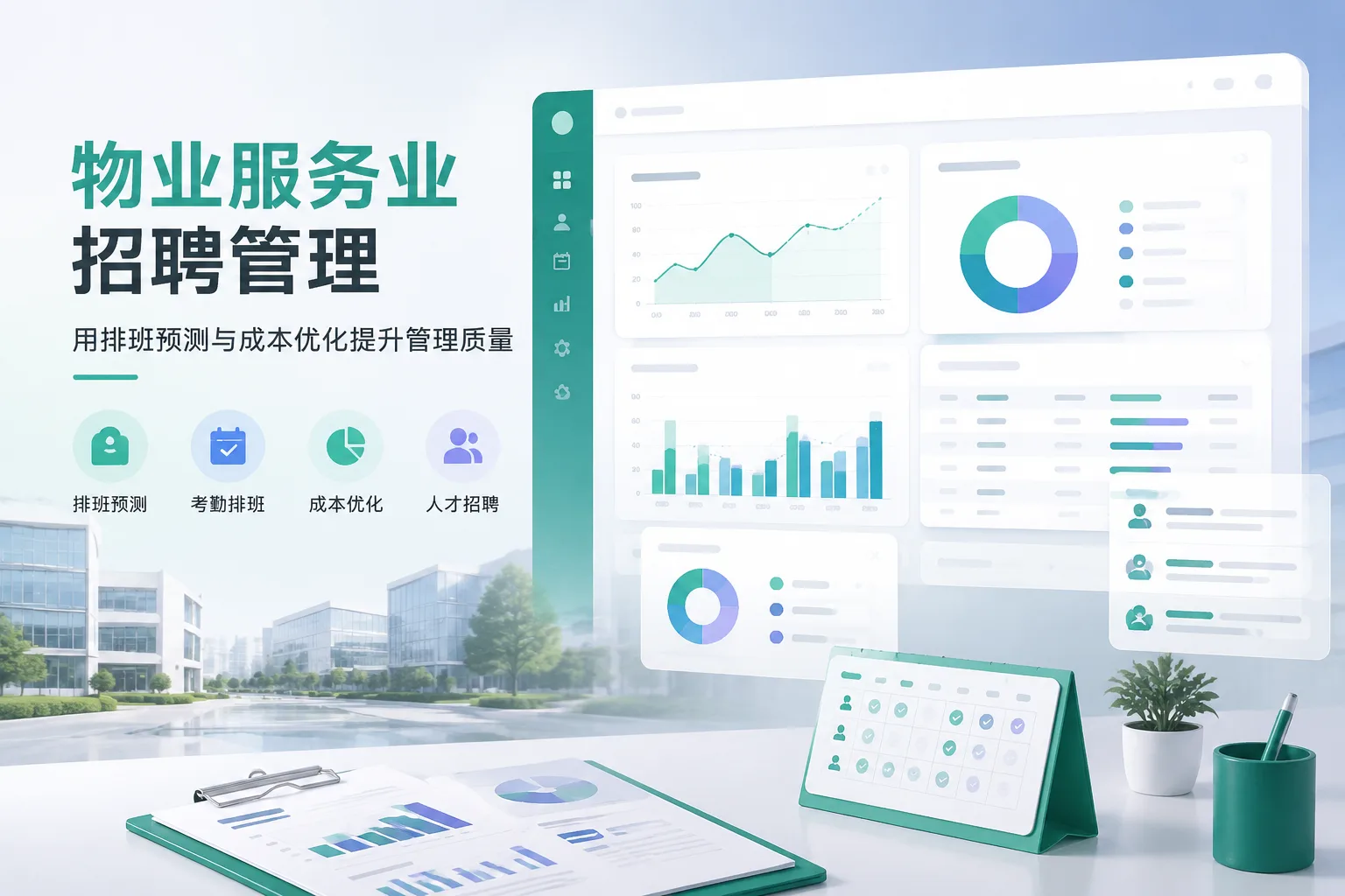 物业服务业招聘管理：用排班预测与成本优化提升管理质量文章封面