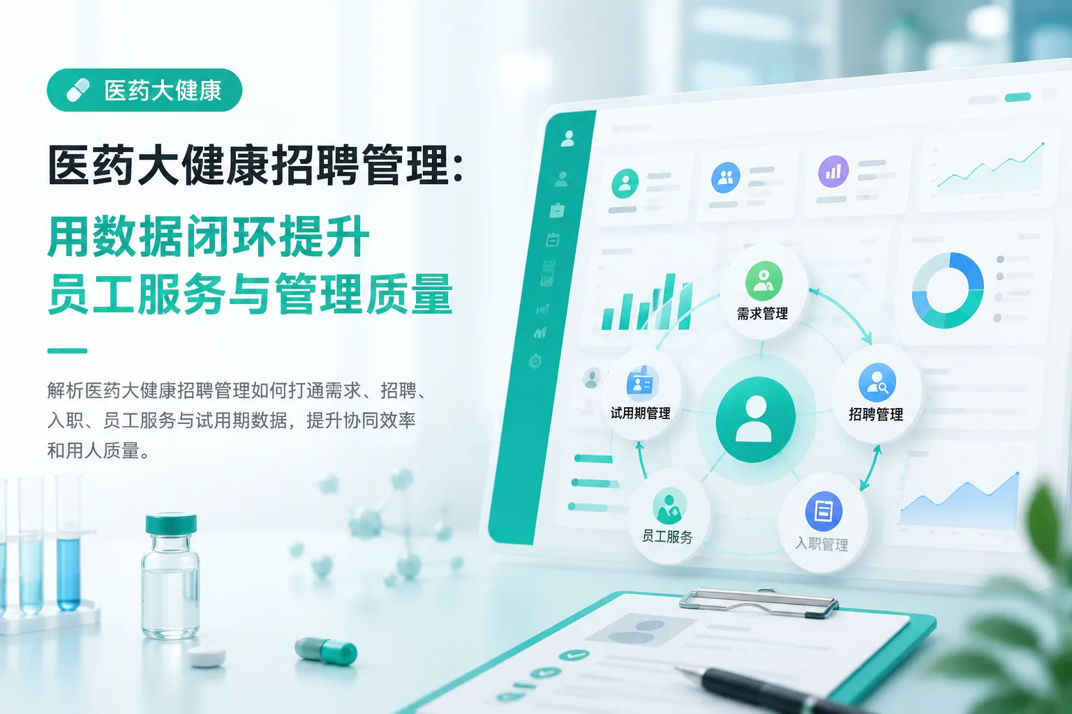 医药大健康招聘管理：用数据闭环提升员工服务与管理质量文章封面