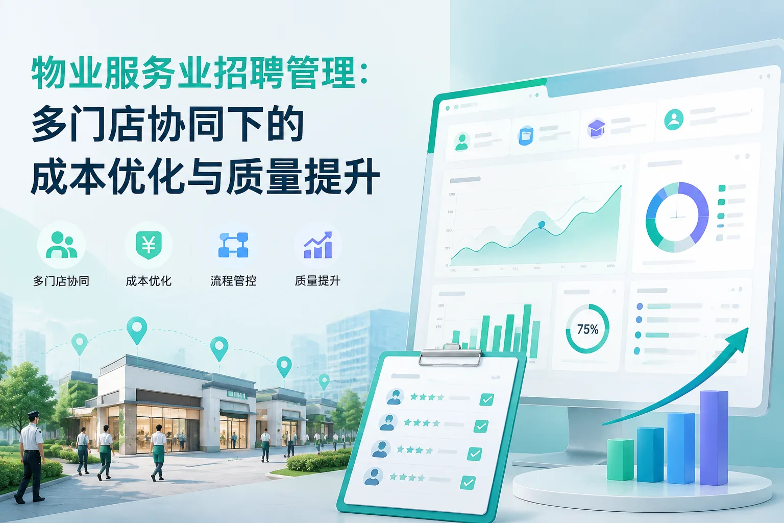 物业服务业招聘管理：多门店协同下的成本优化与质量提升文章封面
