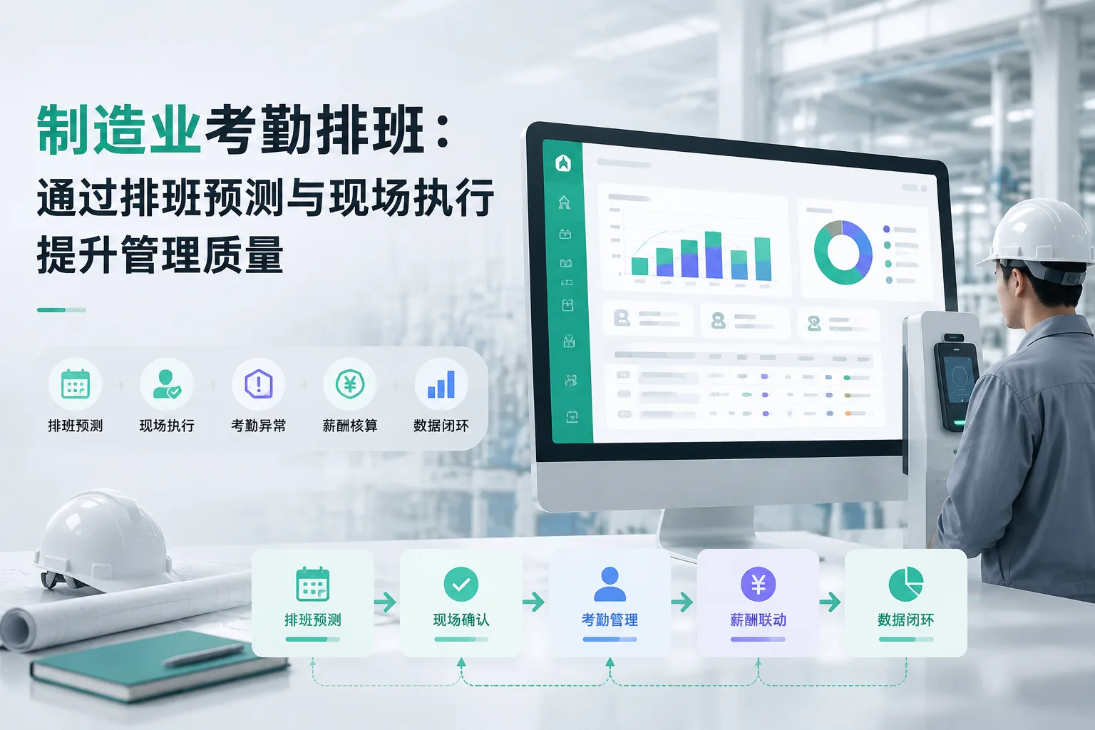 制造业考勤排班：通过排班预测与现场执行提升管理质量文章封面