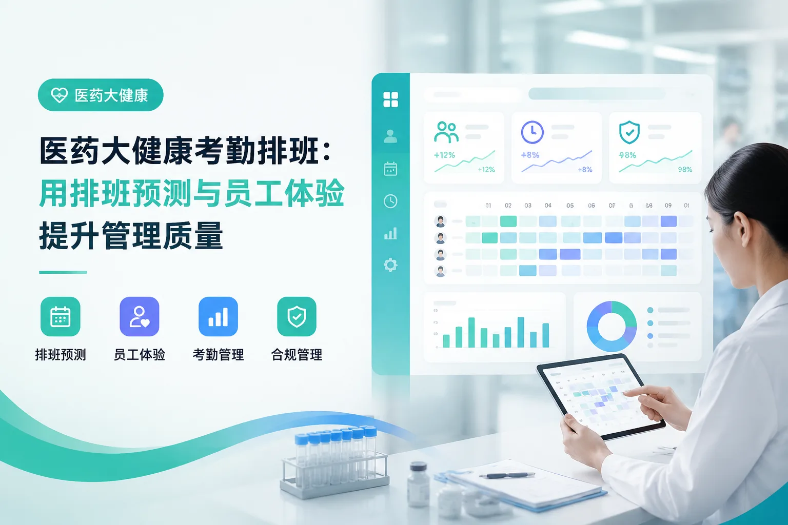 医药大健康考勤排班：用排班预测与员工体验提升管理质量文章封面