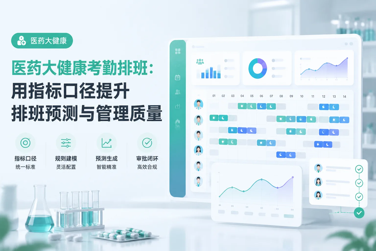 医药大健康考勤排班：用指标口径提升排班预测与管理质量文章封面