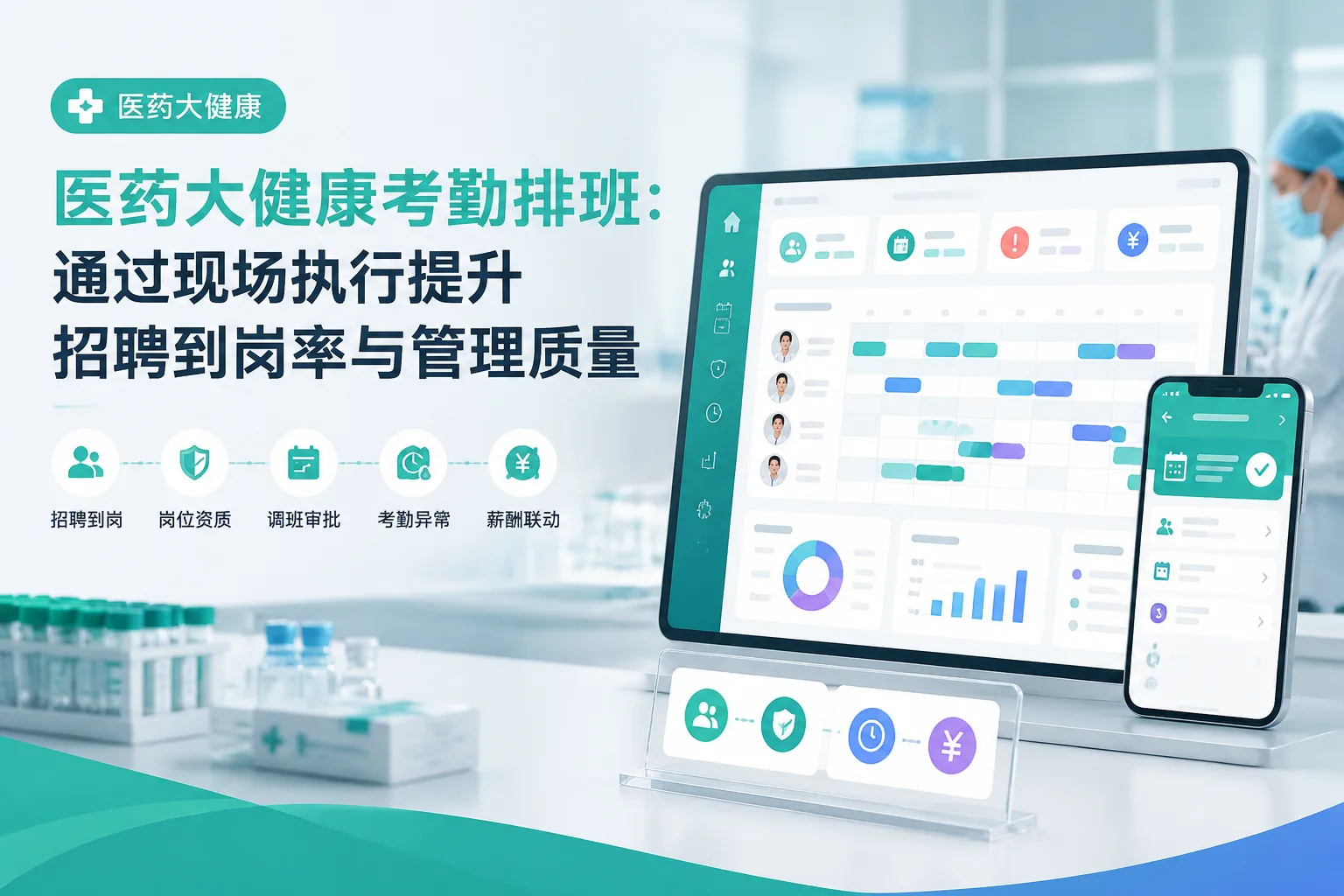 医药大健康考勤排班：通过现场执行提升招聘到岗率与管理质量文章封面