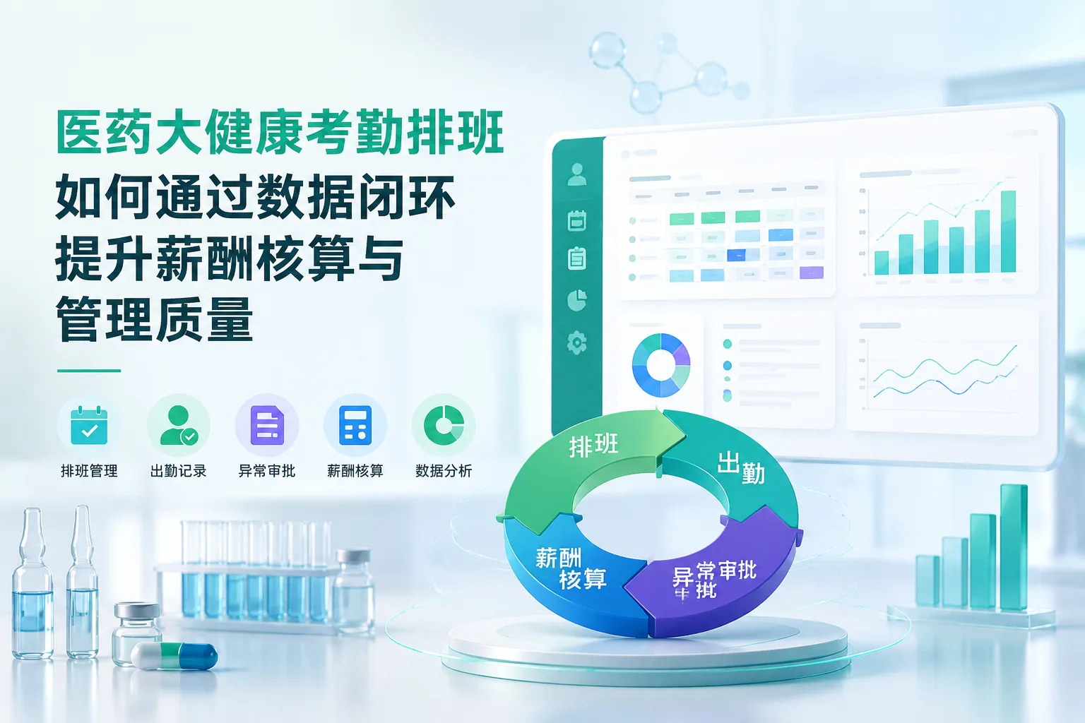医药大健康考勤排班如何通过数据闭环提升薪酬核算与管理质量文章封面