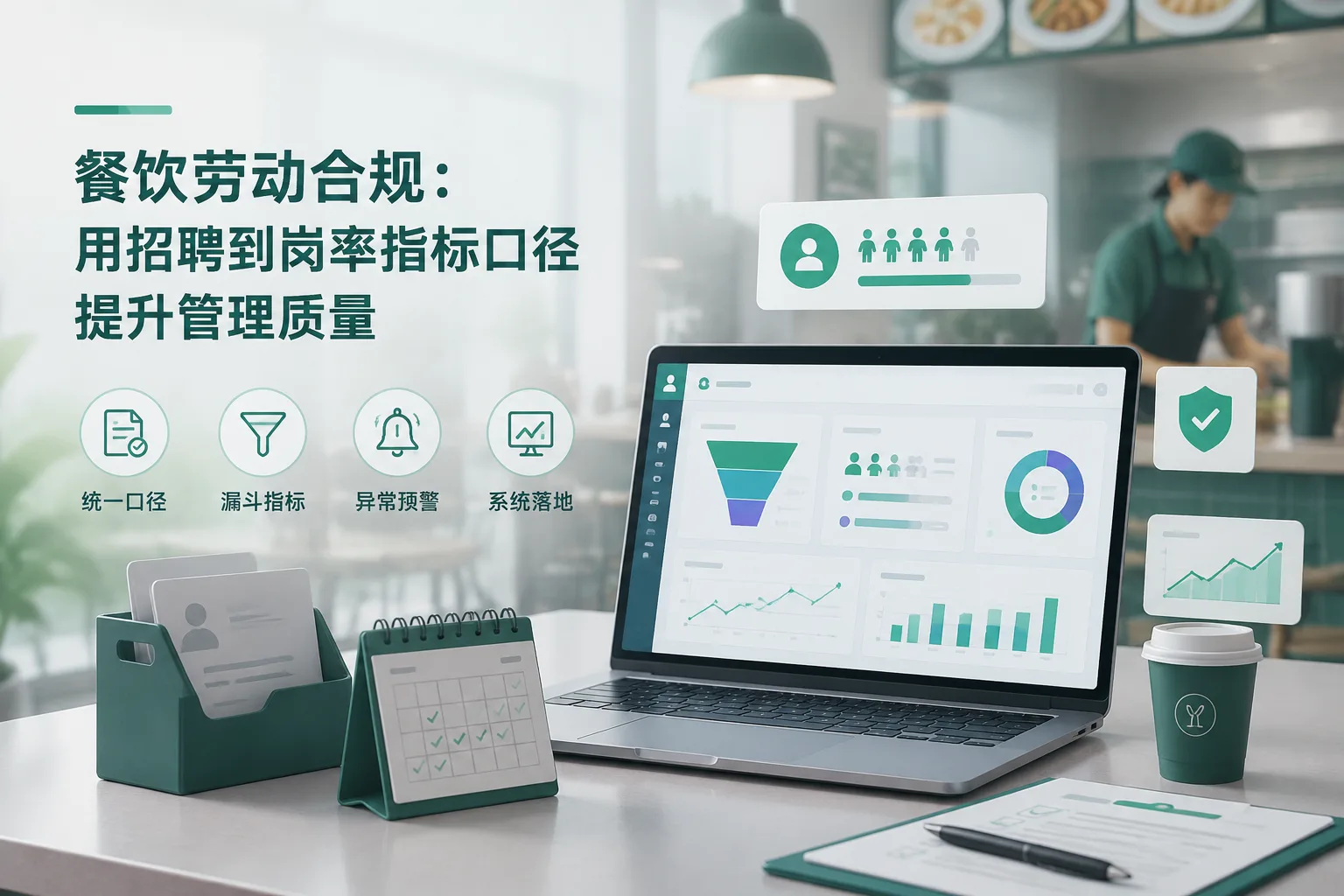 餐饮劳动合规：用招聘到岗率指标口径提升管理质量文章封面