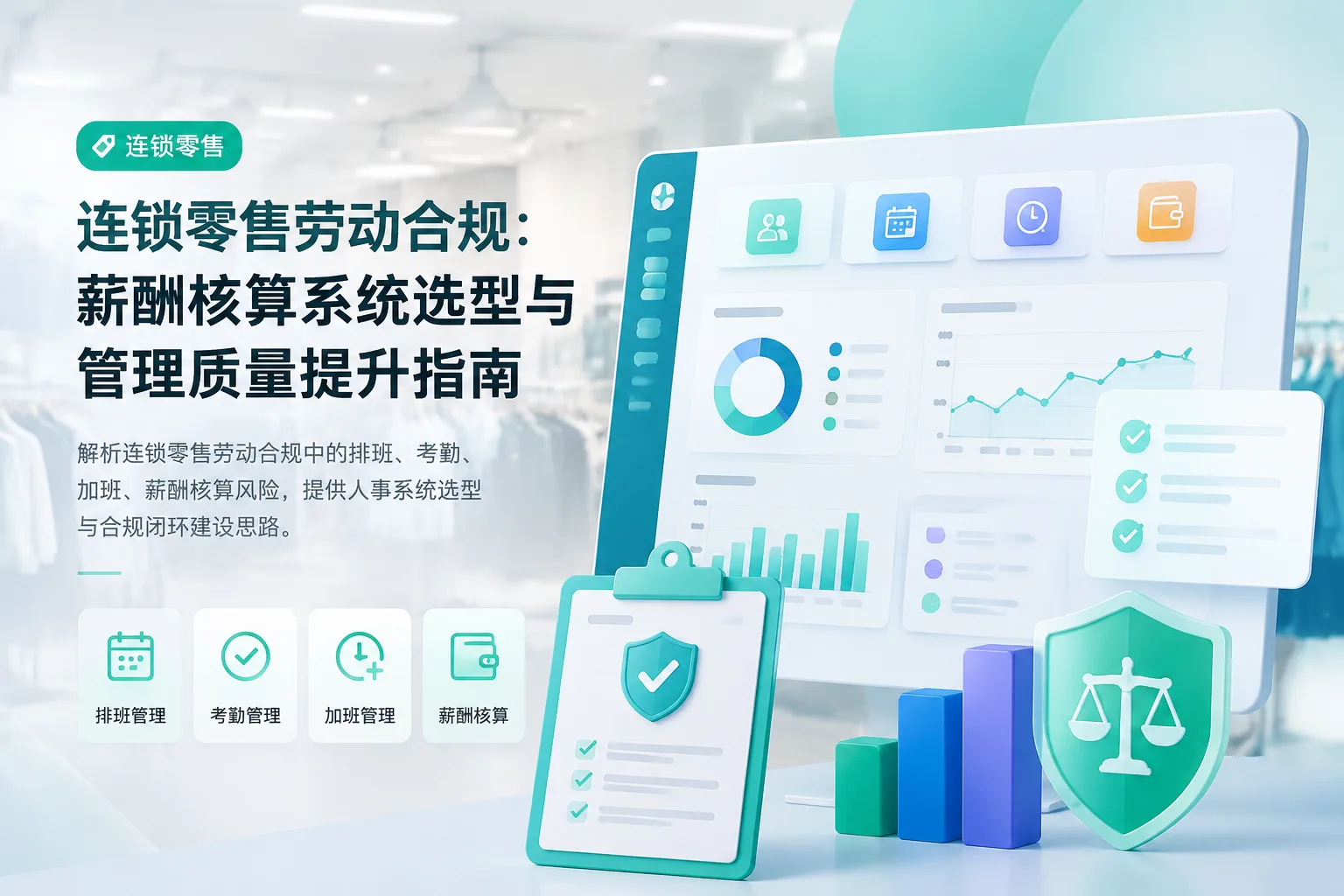 连锁零售劳动合规：薪酬核算系统选型与管理质量提升指南文章封面