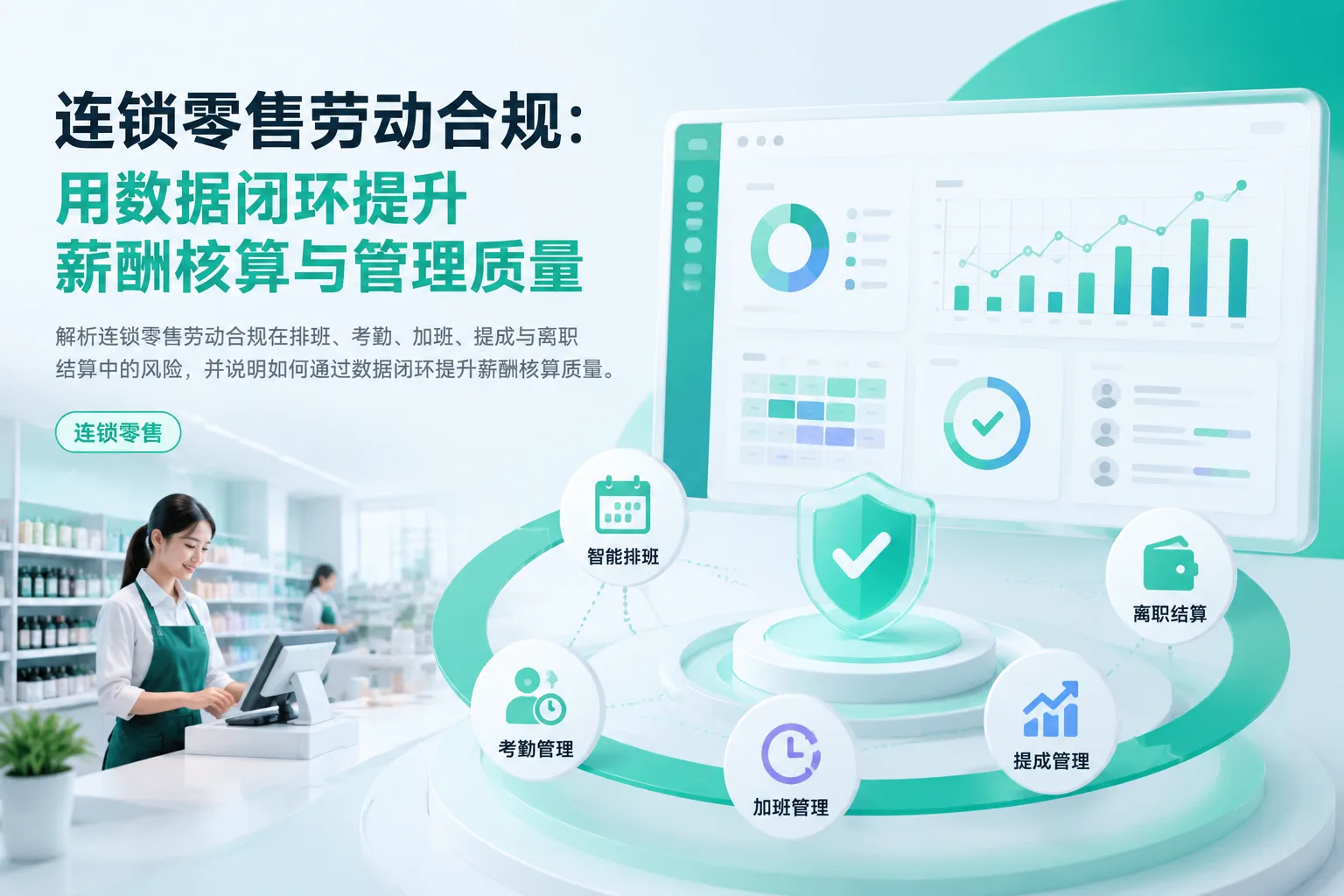 连锁零售劳动合规：用数据闭环提升薪酬核算与管理质量文章封面