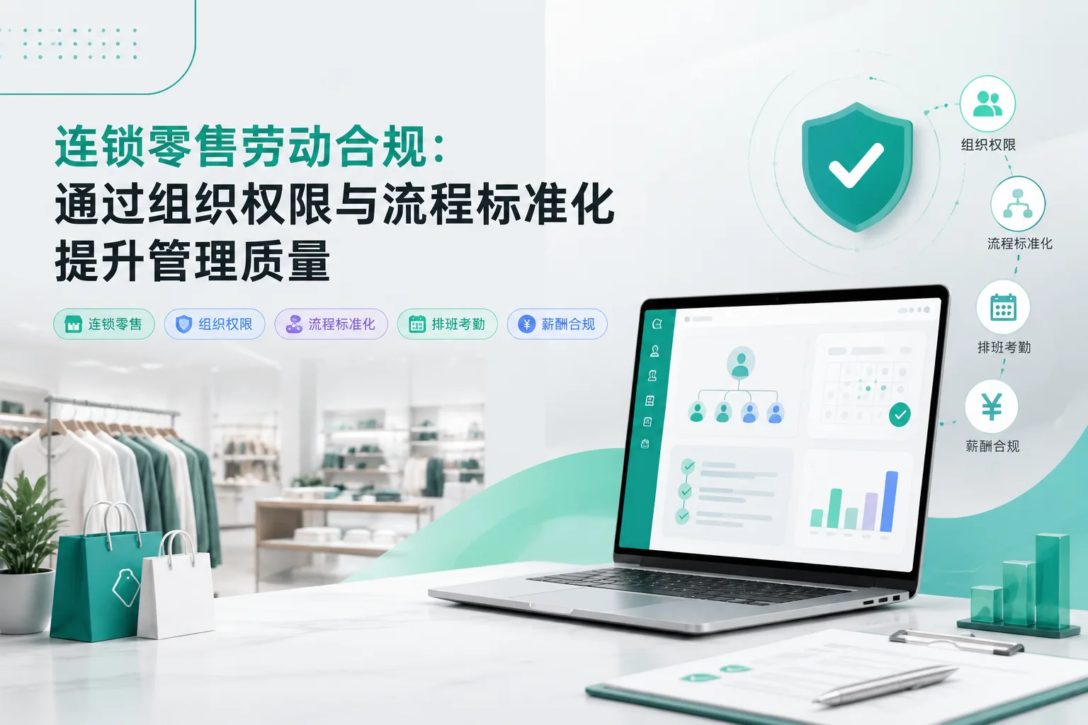 连锁零售劳动合规：通过组织权限与流程标准化提升管理质量文章封面