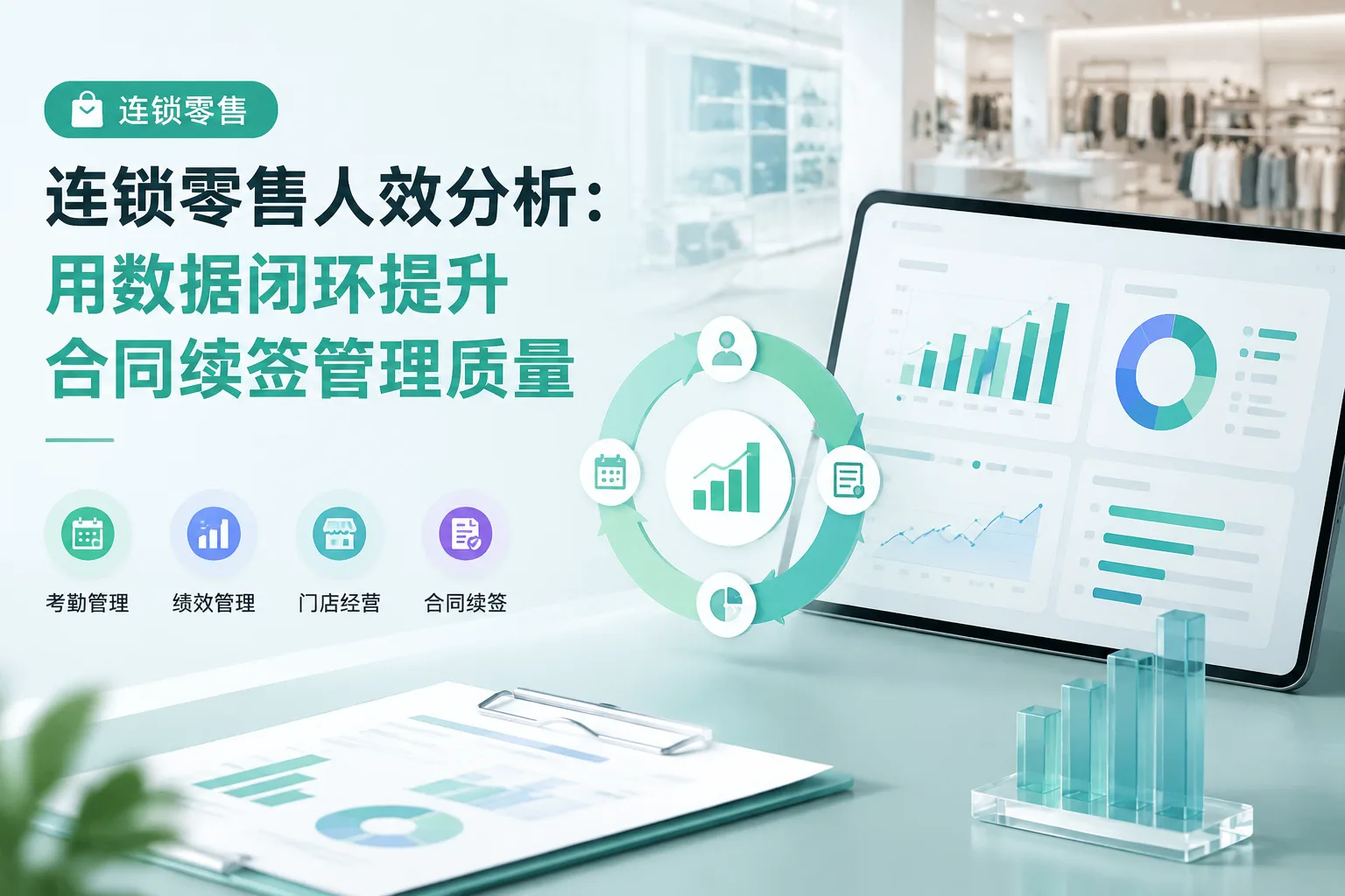 连锁零售人效分析:用数据闭环提升合同续签管理质量文章封面