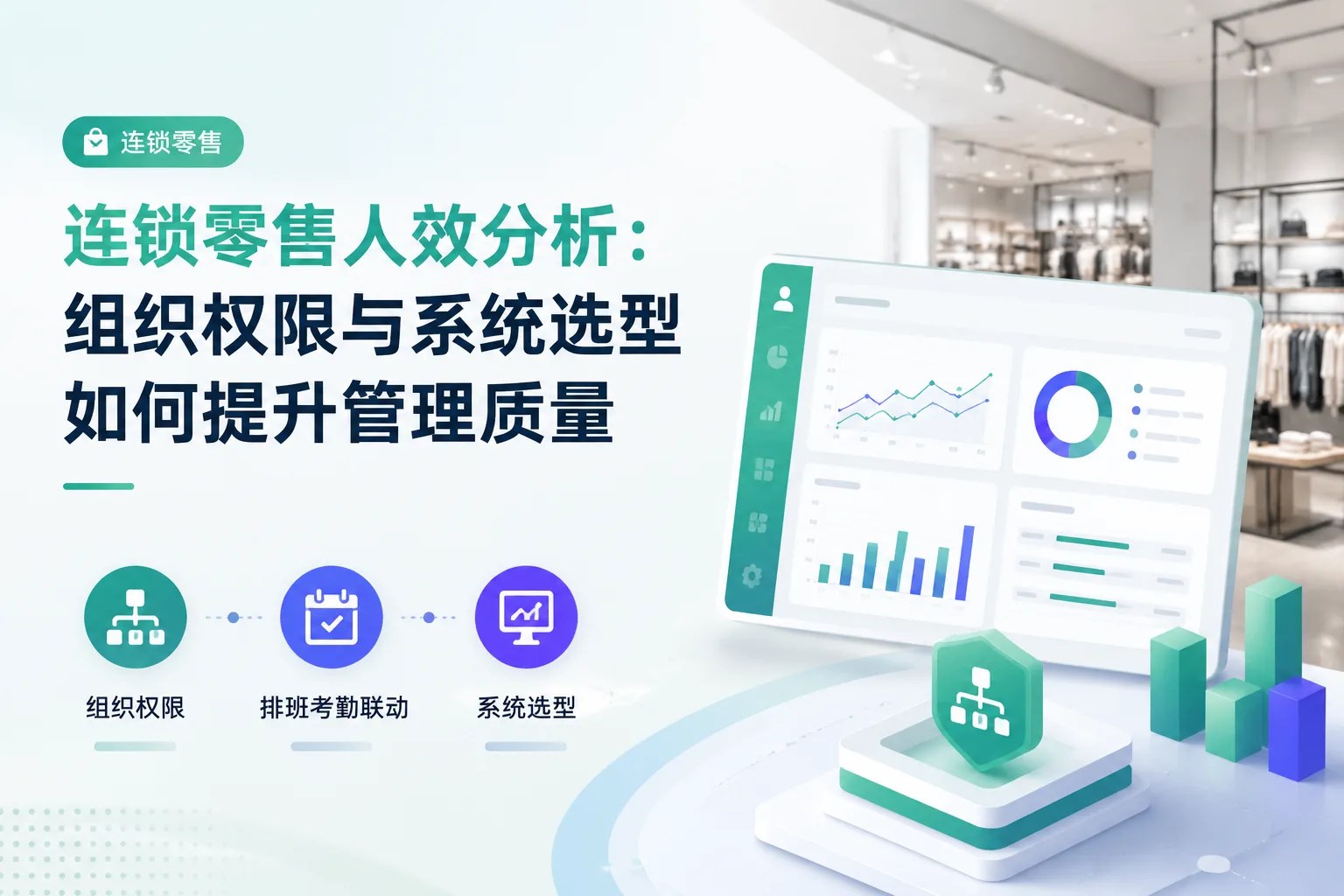 连锁零售人效分析：组织权限与系统选型如何提升管理质量文章封面